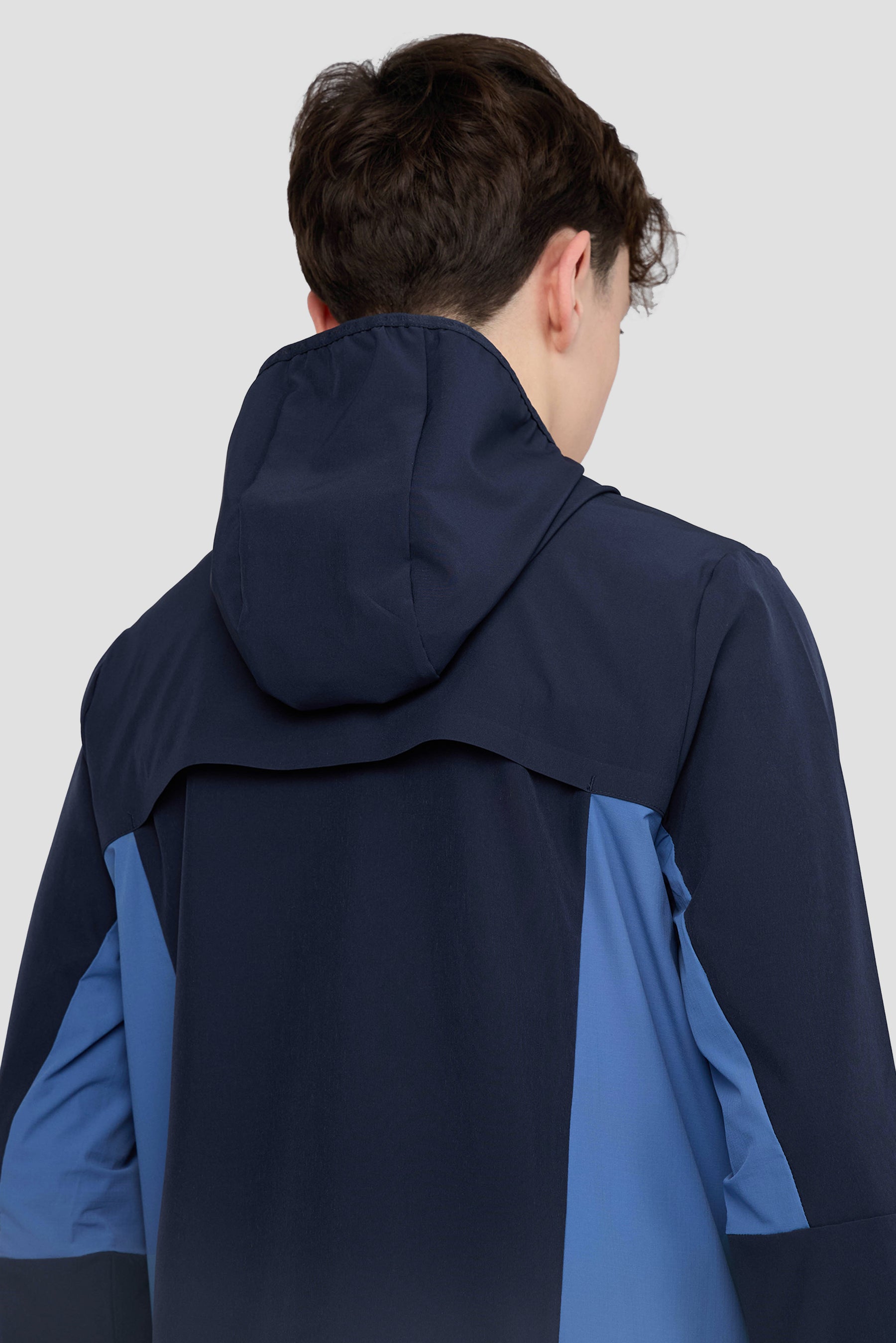Boys Scope Jacket - Midnight Blue/Charcoal Blue
