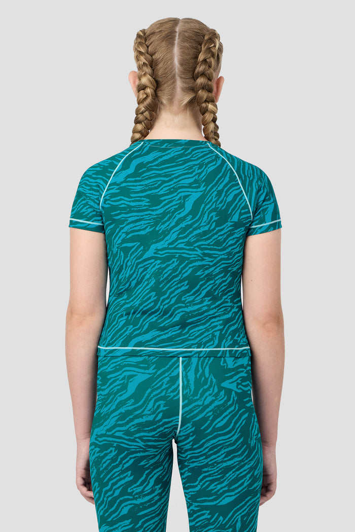 Girls Seren T-Shirt - Pacific