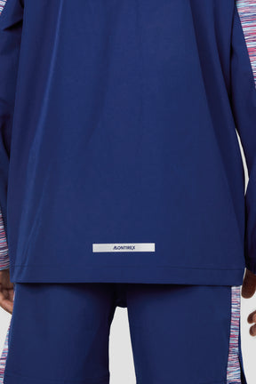 Boys Trail Windbreaker - Blue/Pink/White
