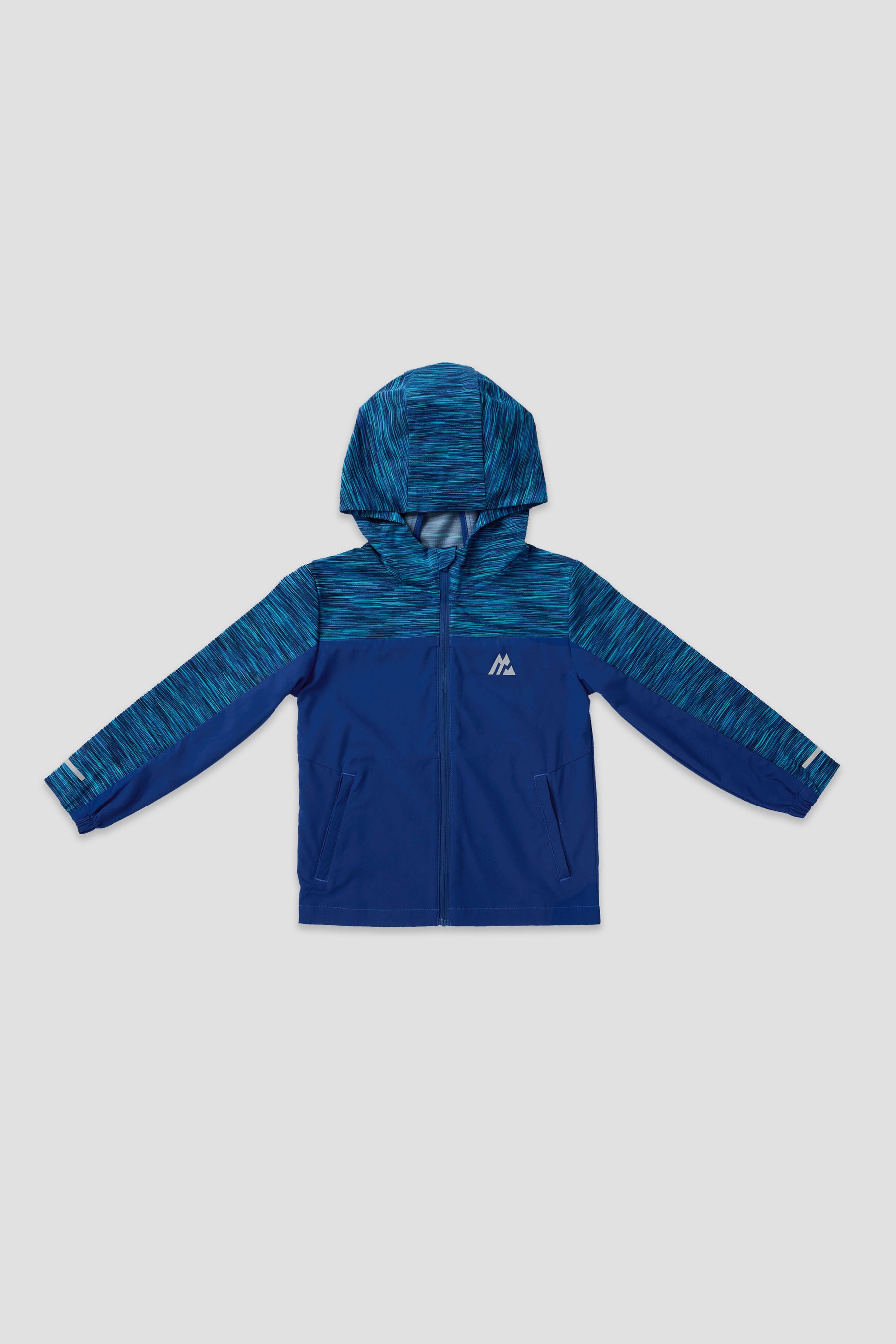 Infant Boys Trail Windbreaker - Blue/Navy Multi