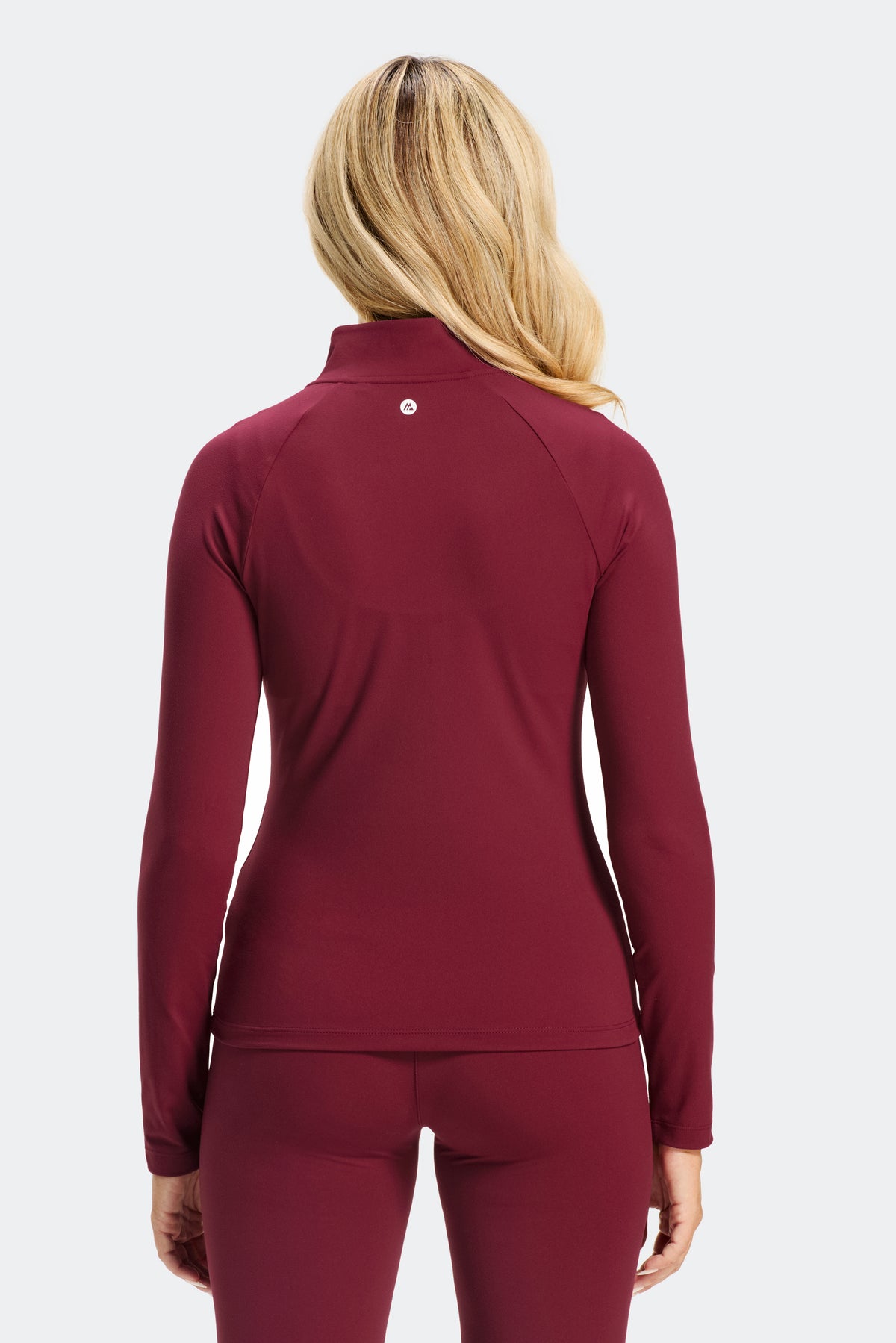 Form Full Zip - Merlot