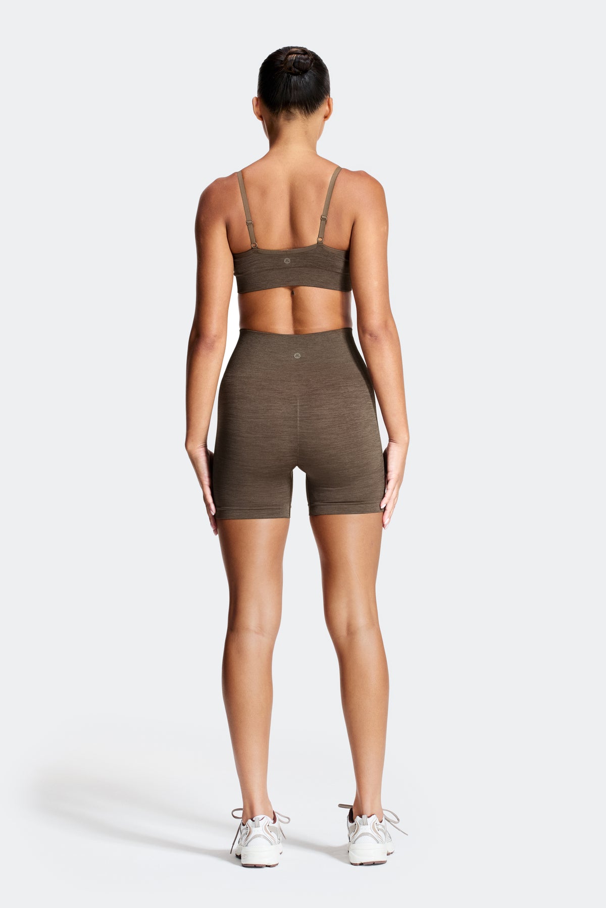 Trail Seamless Short - Macchiato Marl