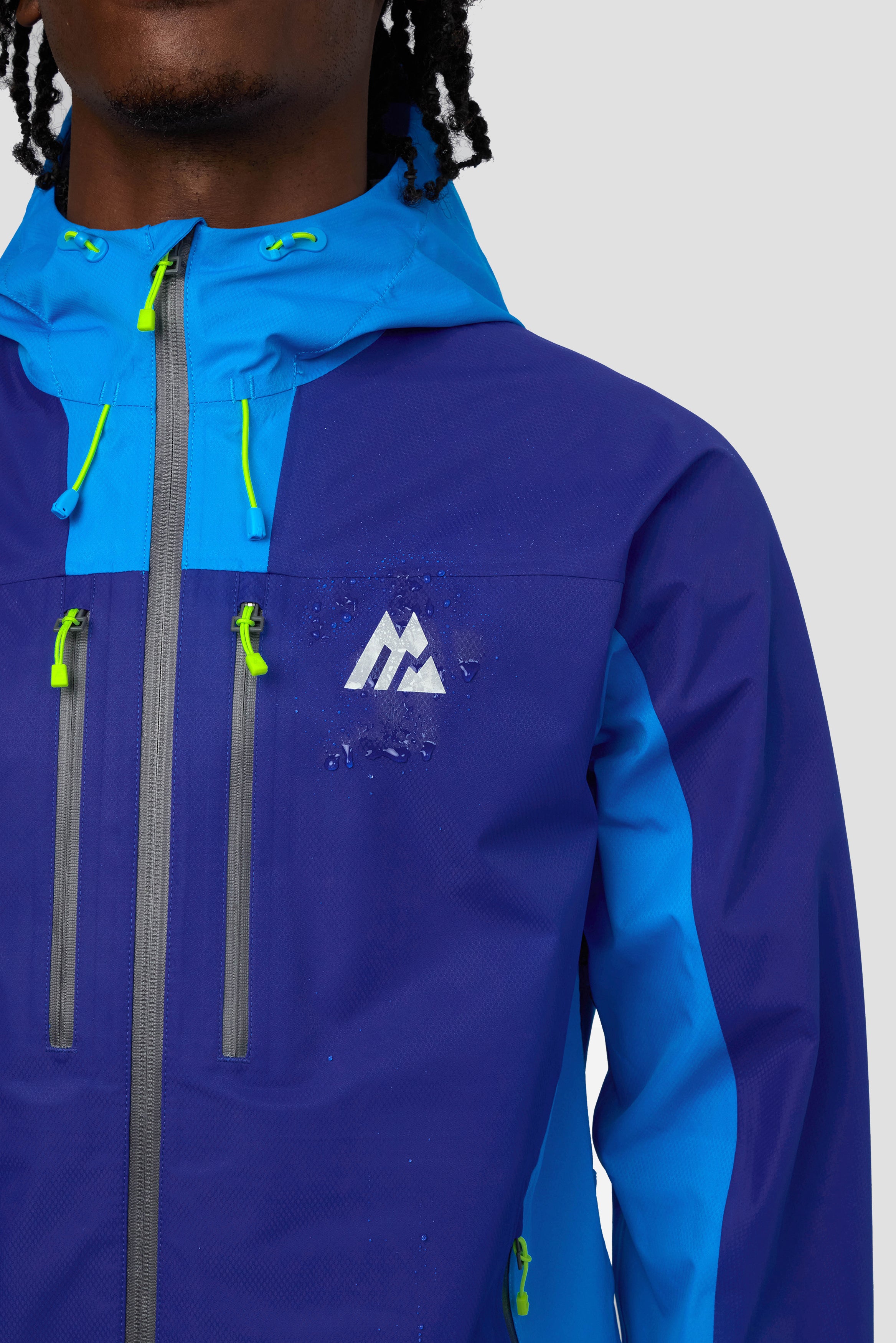 Montirex Cascade Waterproof Jacket - Sportswear Gymwear Blue