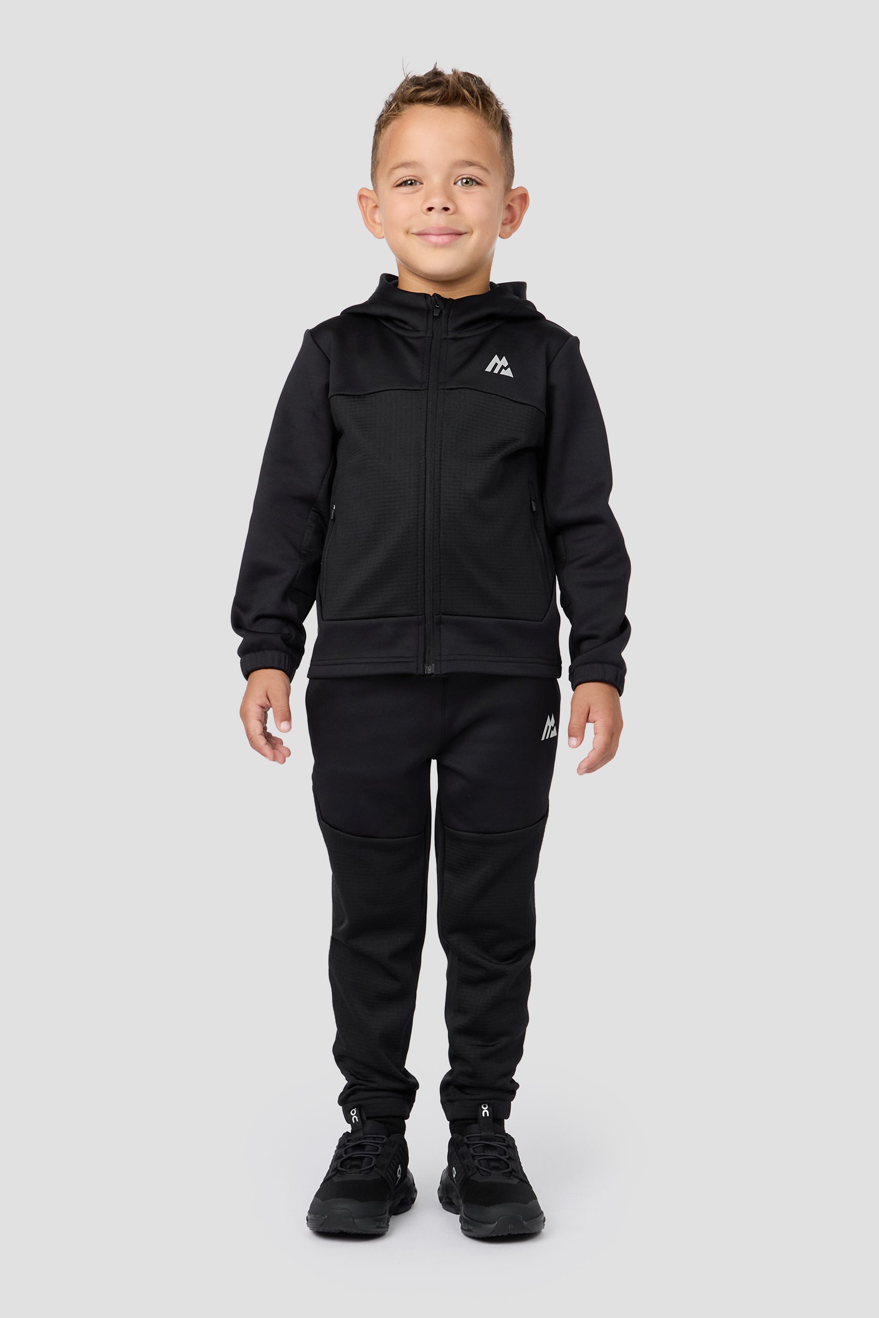 Infant Boys Latitude 2.0 Hood/Jogger Set - Black 