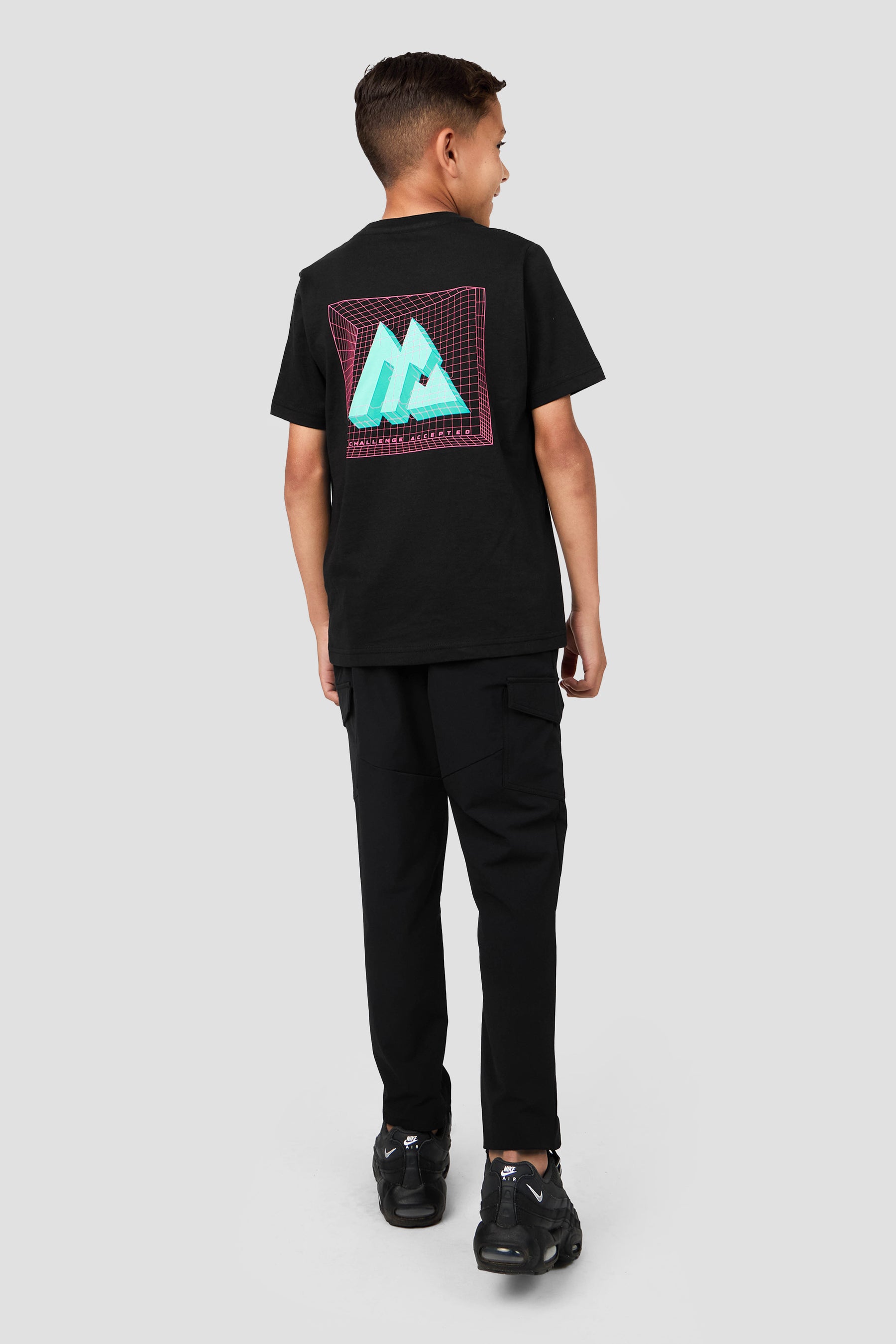 Boys Pixel T-Shirt - Black