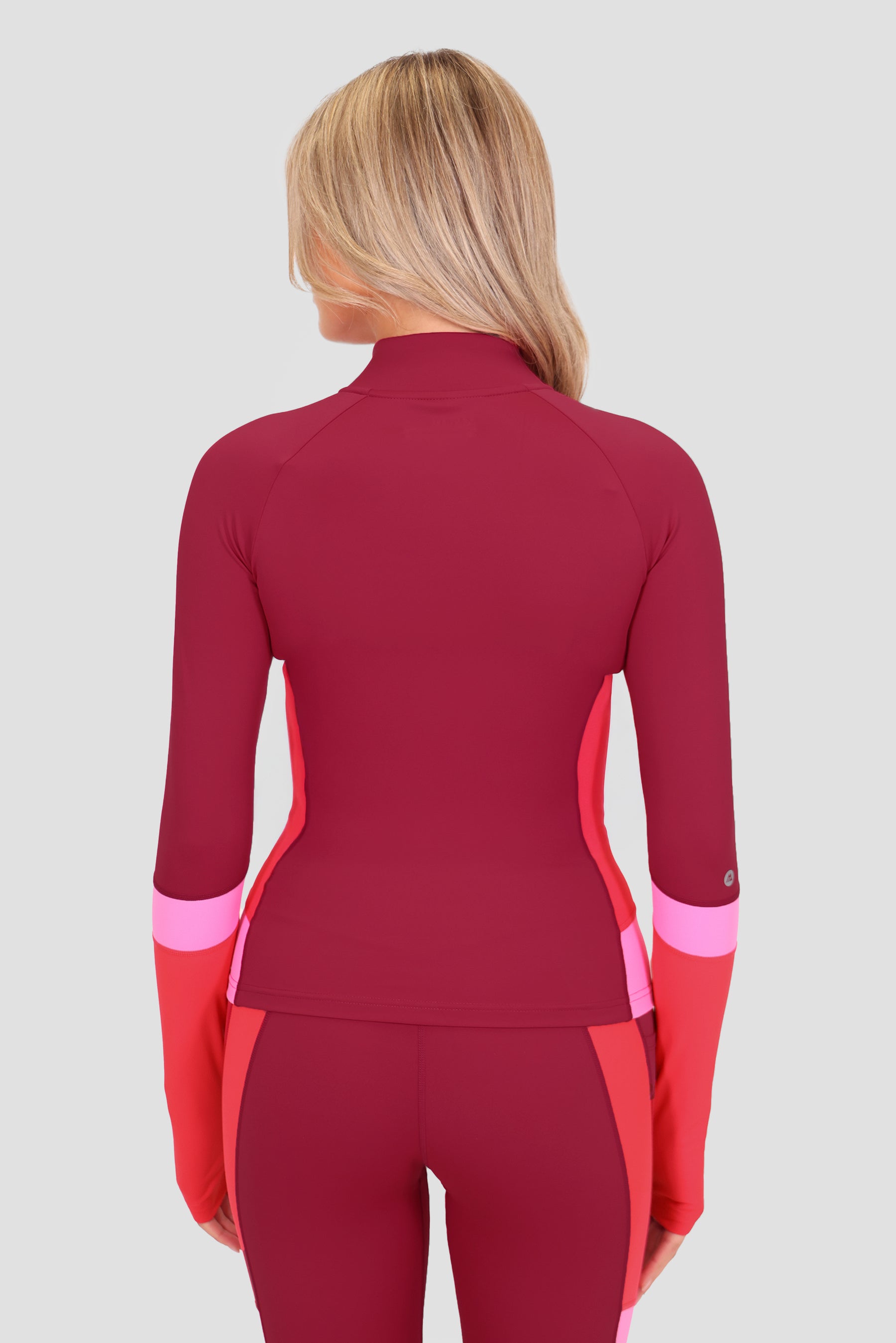 Power Panelled 2.0 Full Zip - Cherries Jubilee/Raspberry/Sugar Plum