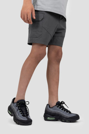 Boys Acadian Outdoor Short - Jet Grey