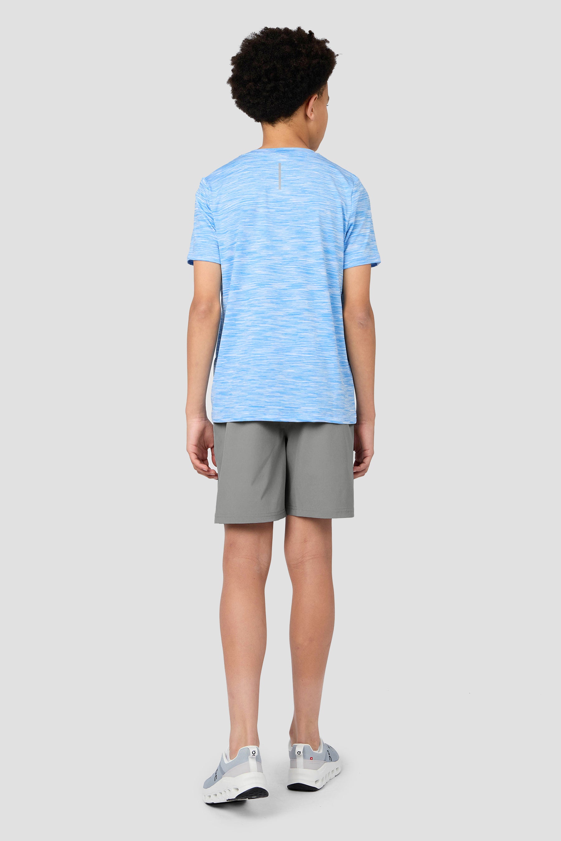 Boys Trail 2.0 Short - Grey/Blue/White