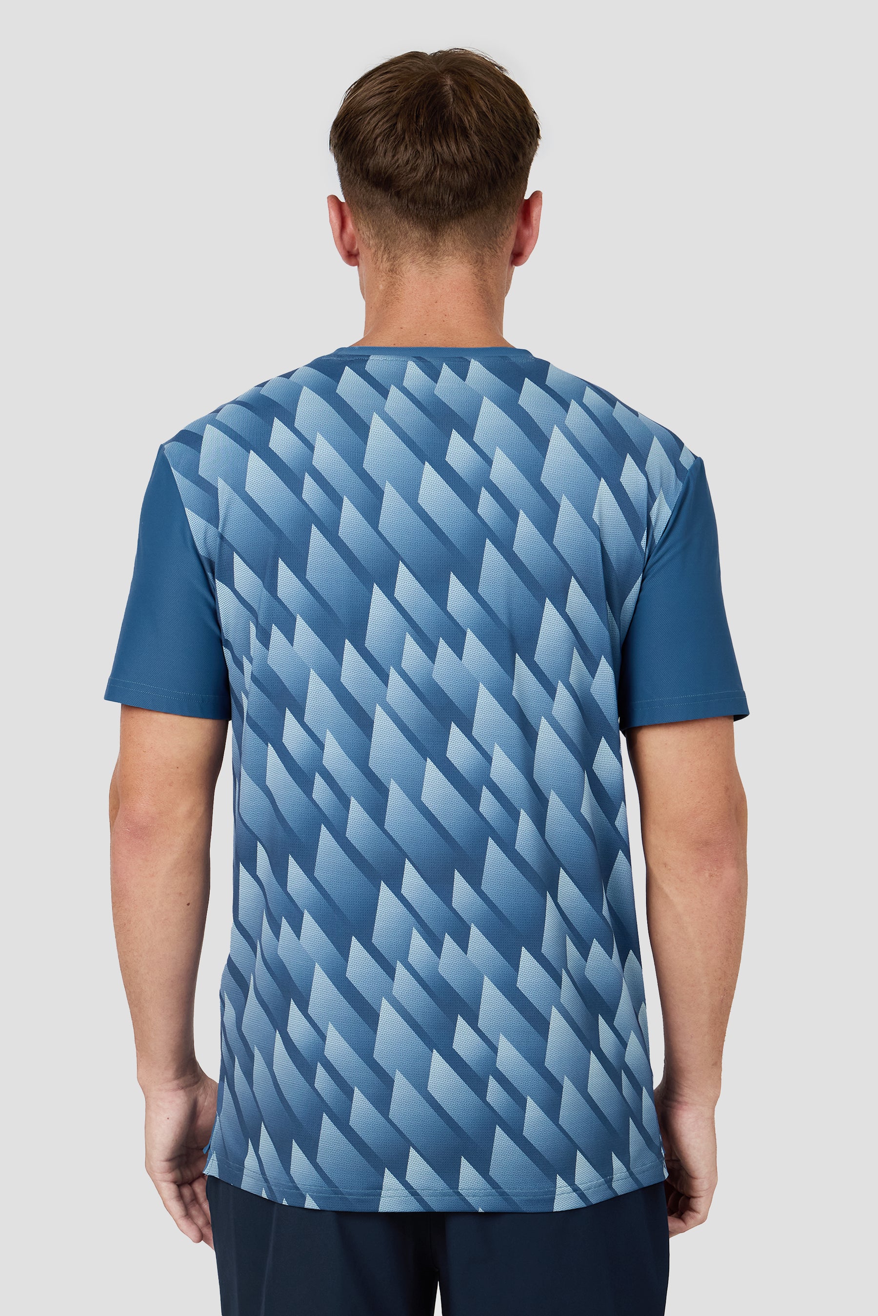 Charge Print T-Shirt - Naval/Dawn 