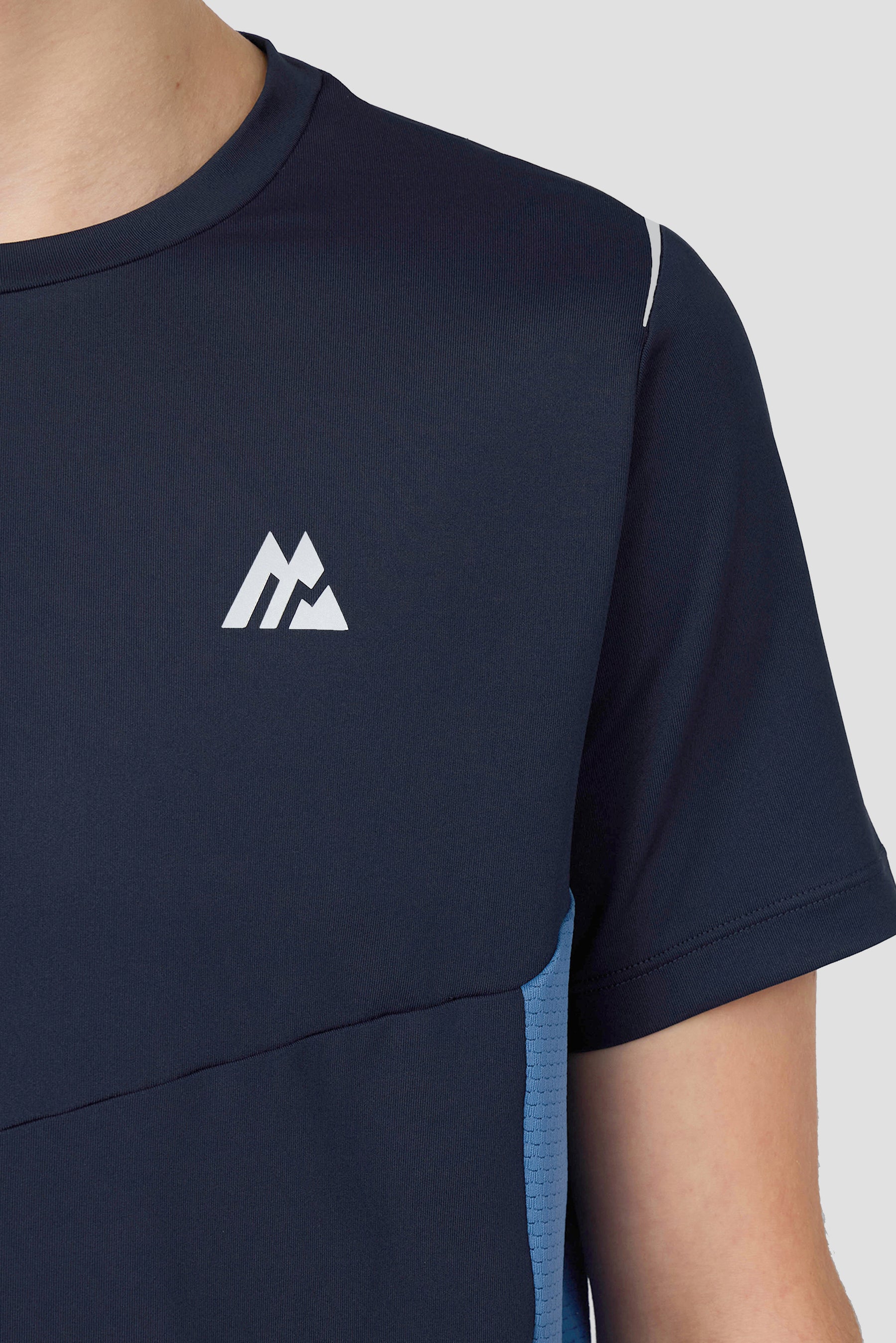 Boys Scope T-Shirt - Midnight Blue/Charcoal Blue