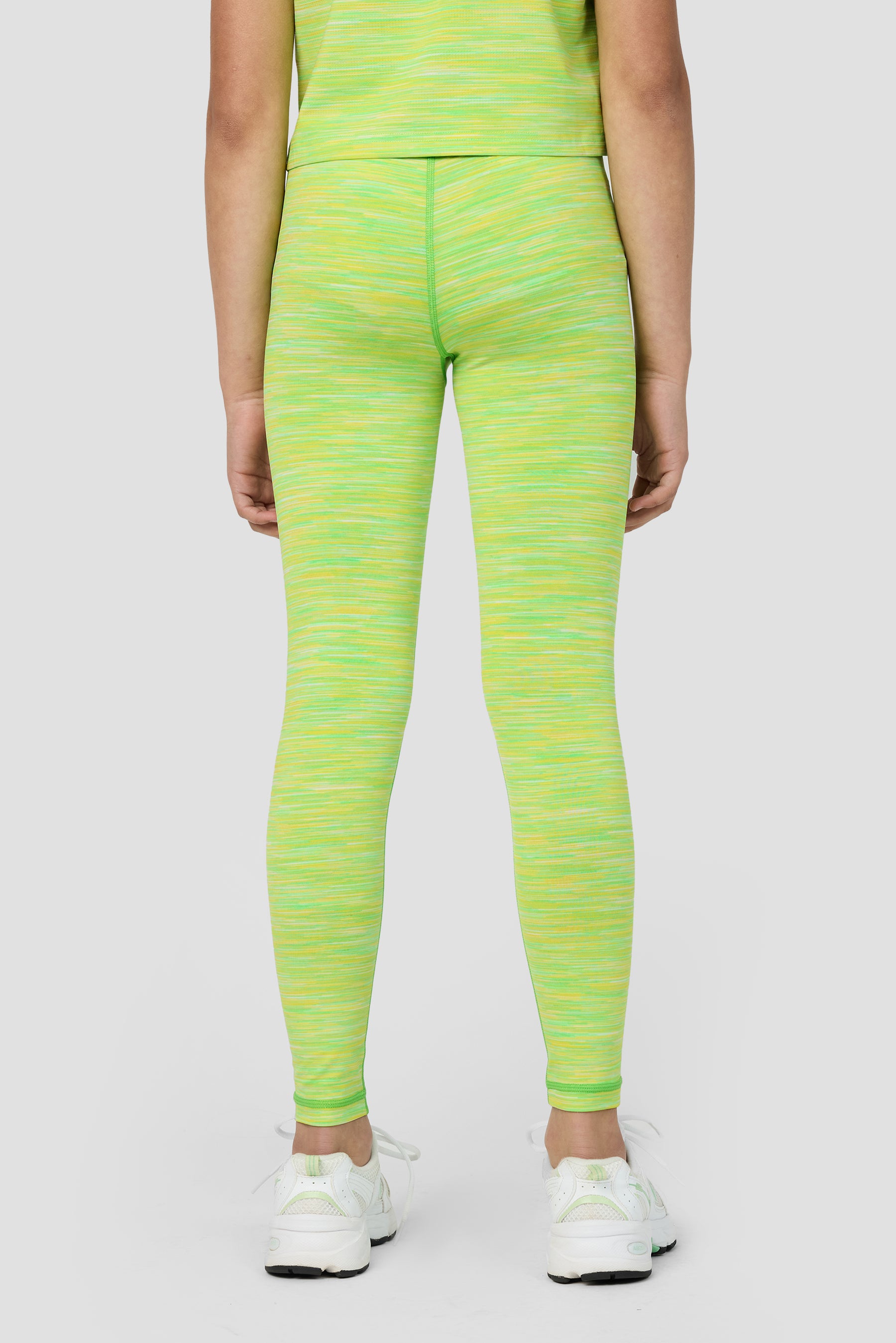 Girls Trail Icon Legging - Green Multi