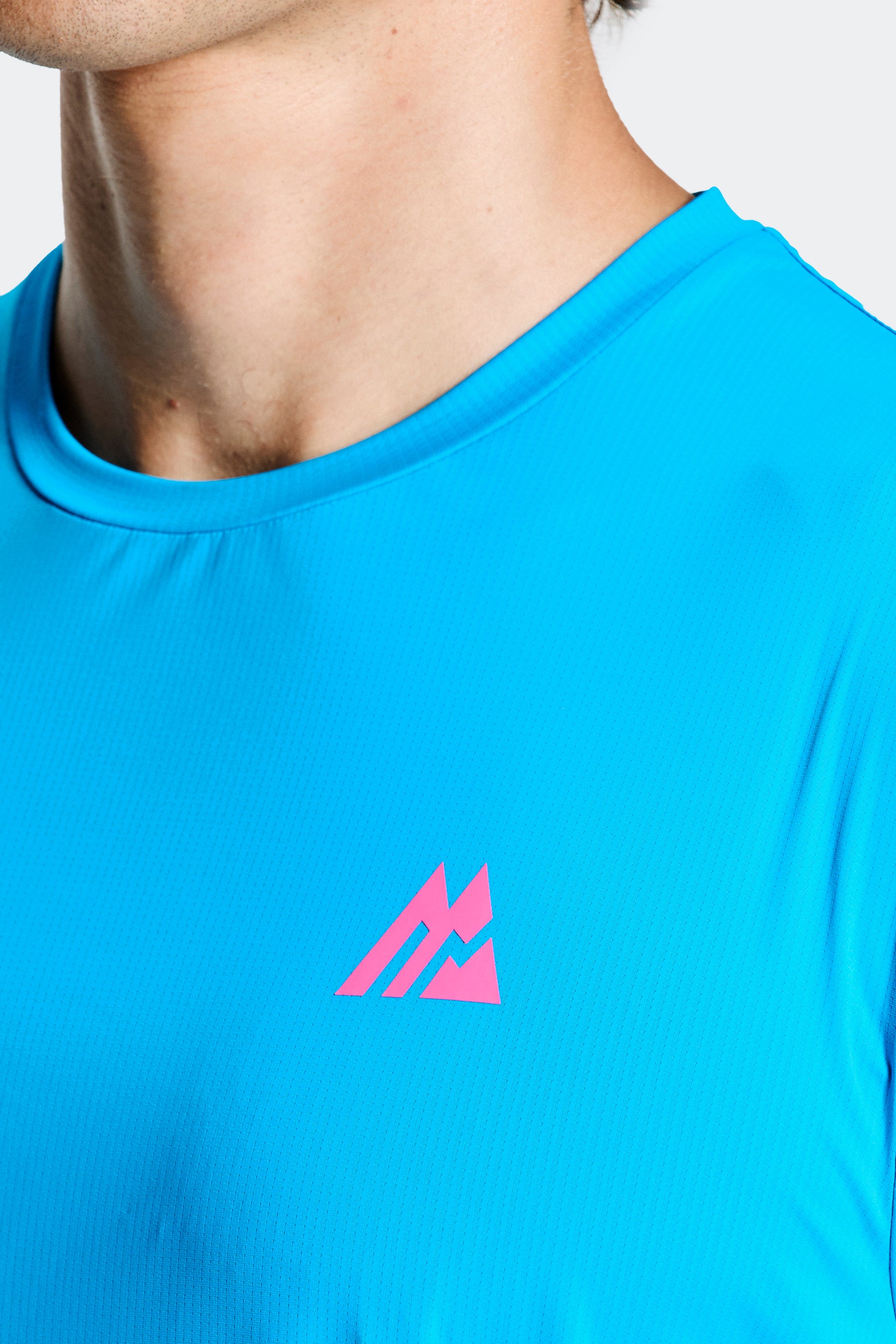 MTX Run Vertex T-Shirt - Maya Blue/Midnight Blue