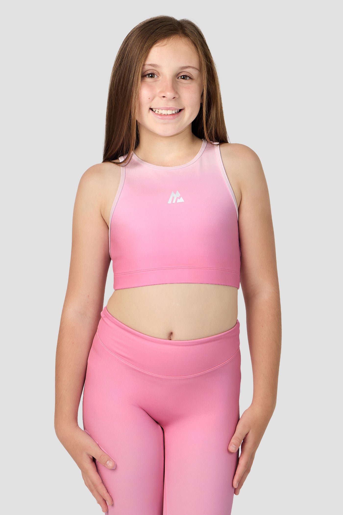 Girls Glow Vest - Rosella/Silk PInk