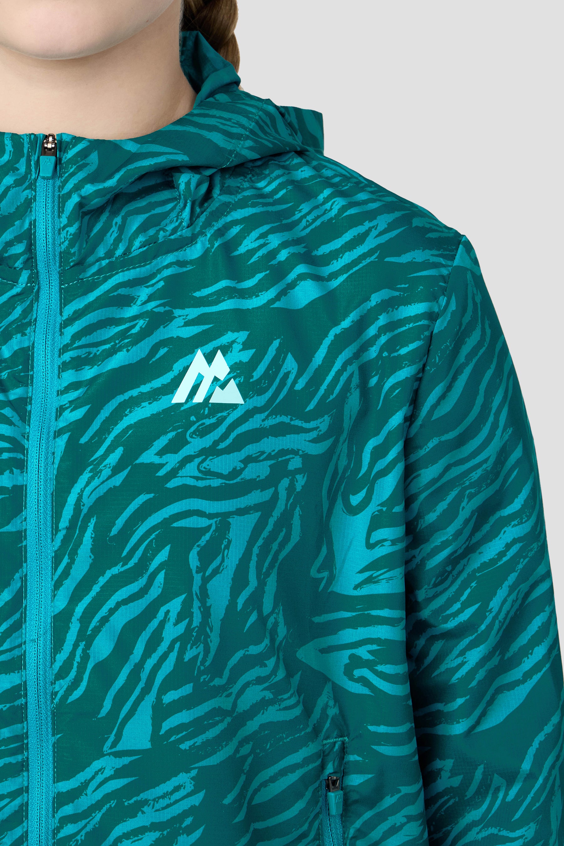 Girls Seren Windbreaker - Pacific