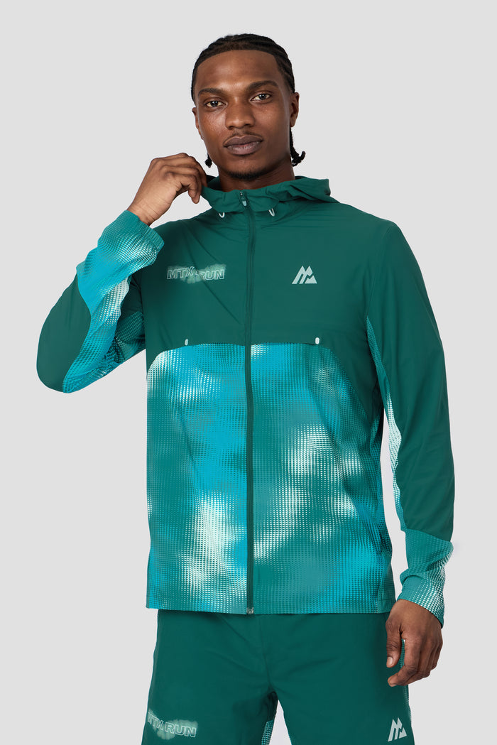 MTX Run Disperse Windbreaker - Ocean Abyss
