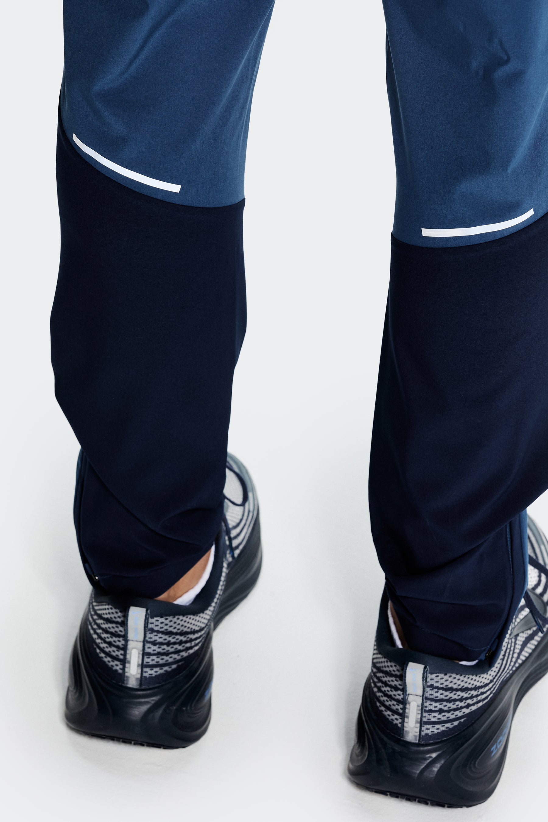 Trail Panel Running Pant - Naval/Midnight Blue/Summer Mist