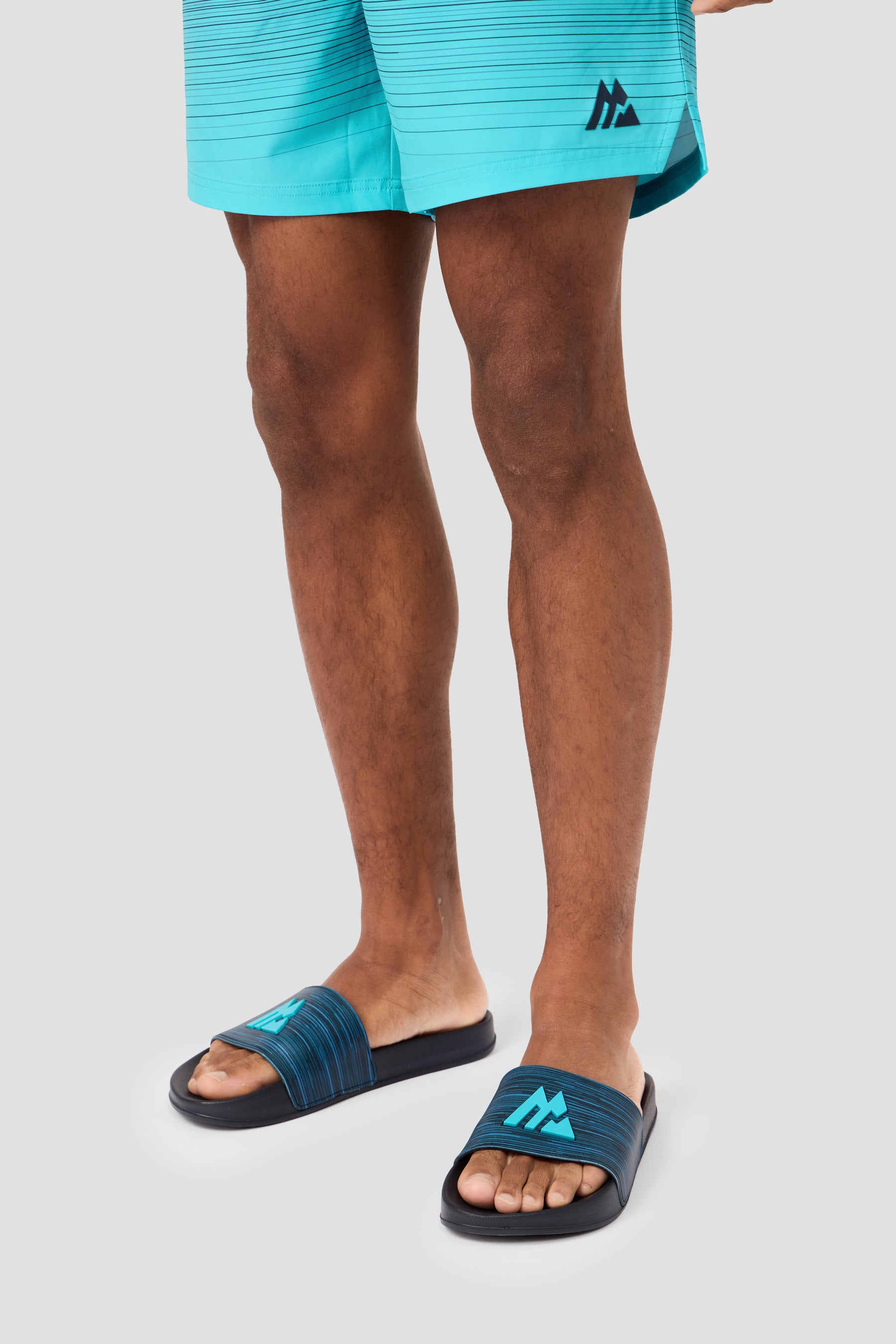 MTX Trail Slides - Midnight Blue/Vivid Aqua