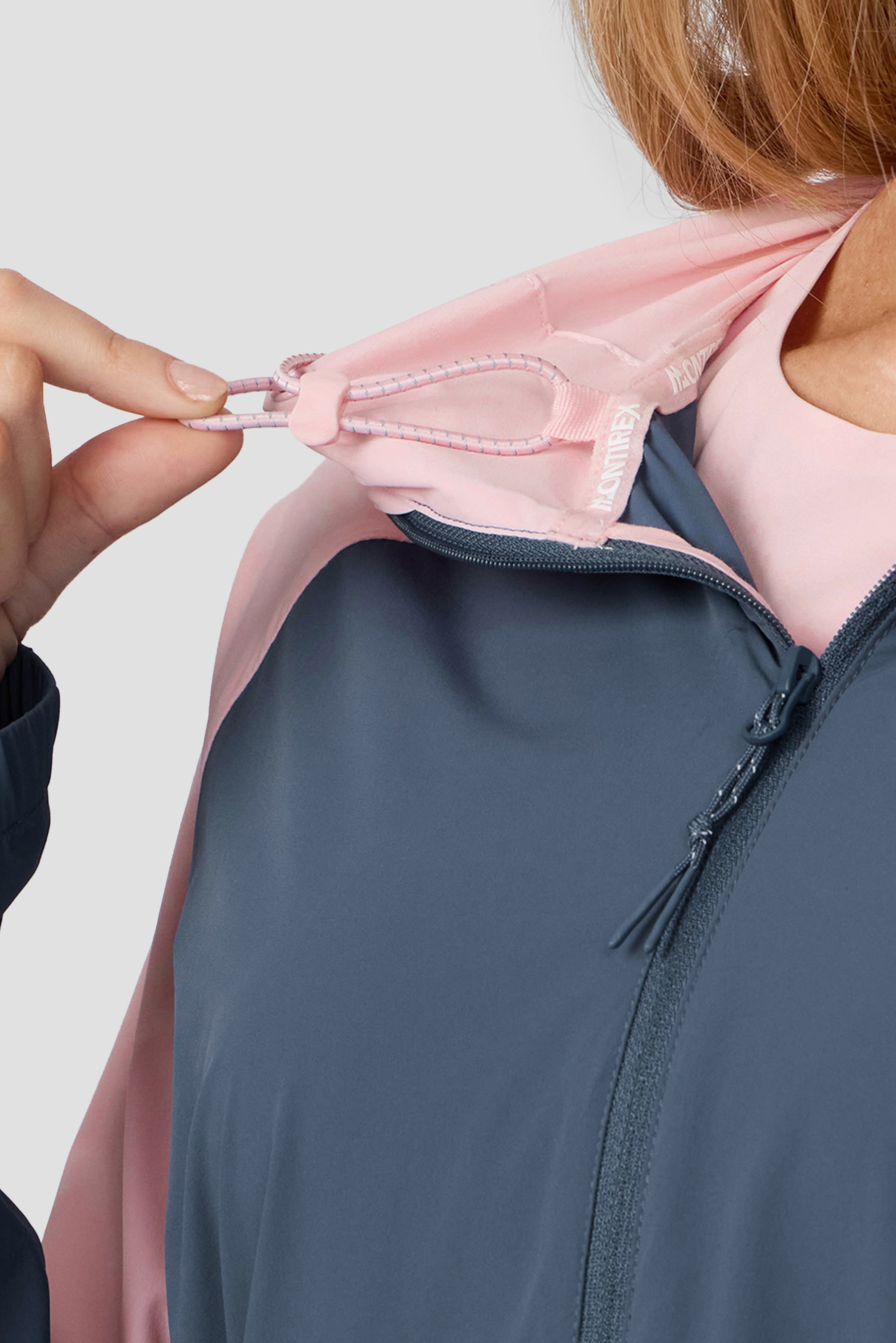 MTX Run Switch Windbreaker - Light Pink/Greyed Indigo