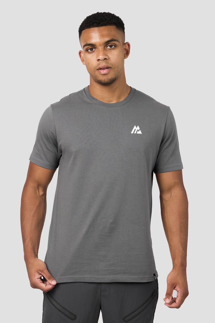 Spheric Graphic T-Shirt - Cement Grey