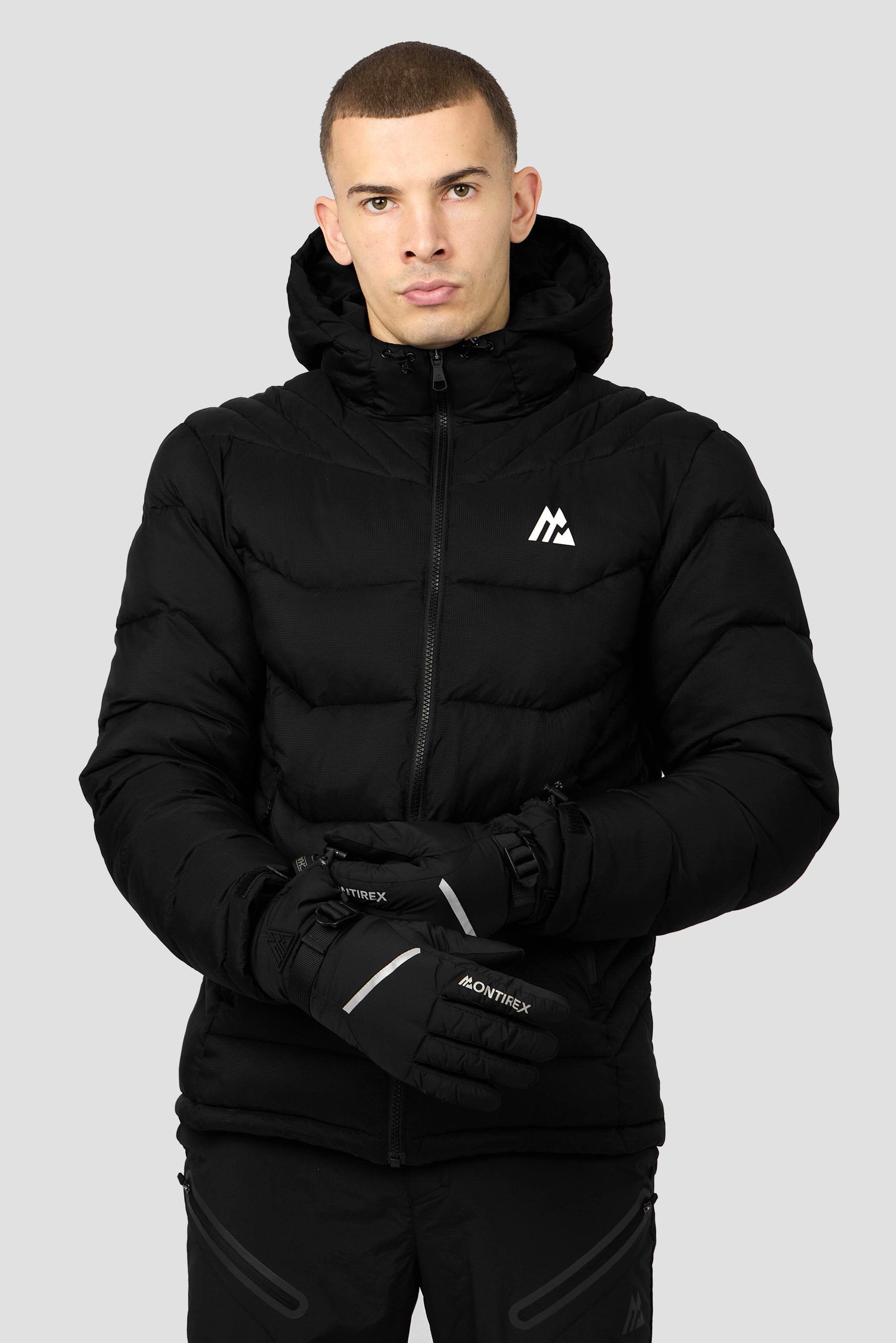 Mogul Ski Glove - Black 