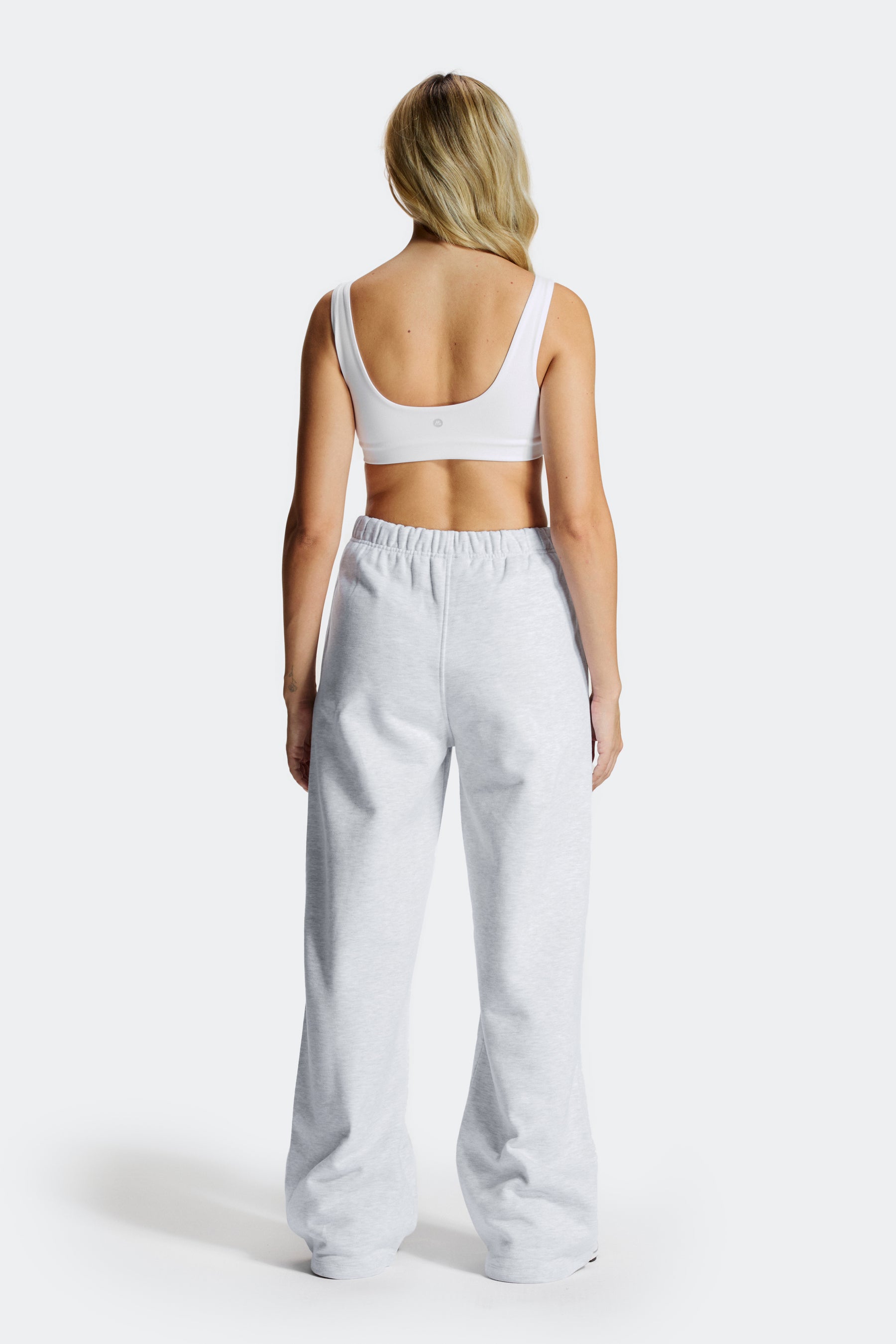 Form Wide Leg Jogger - Grey Marl