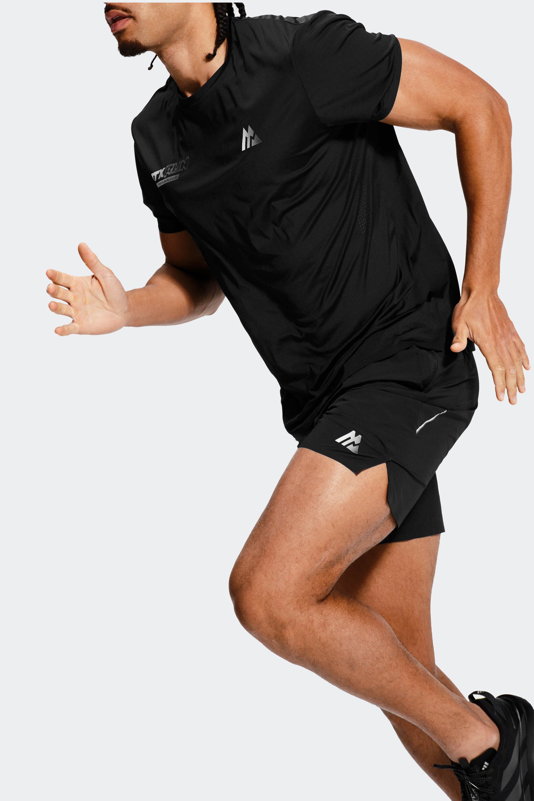 MTX Run Vertex T-Shirt - Black