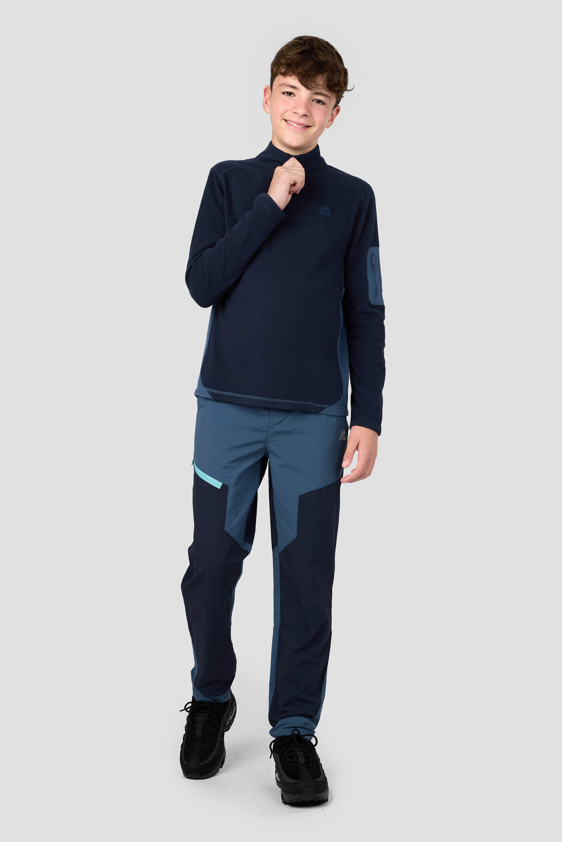 Altitude 1/4 Zip Polar Fleece - Midnight Blue/Navl