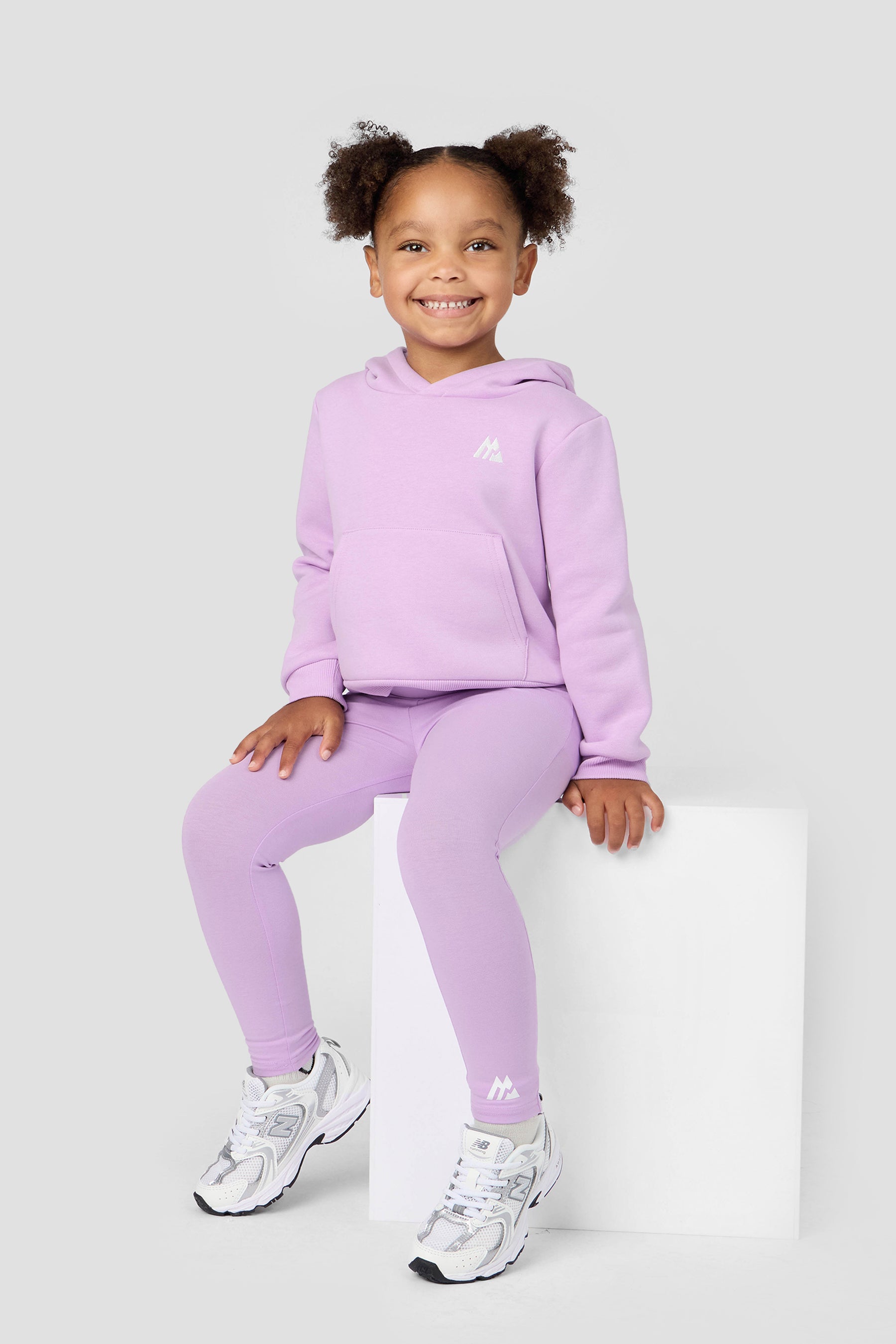 Infant Girls Joy Hood/Legging Set - Lilac Breeze