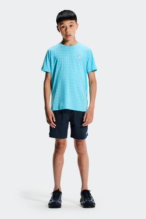 Boys Cube Short - Midnight Blue/Neon Sky