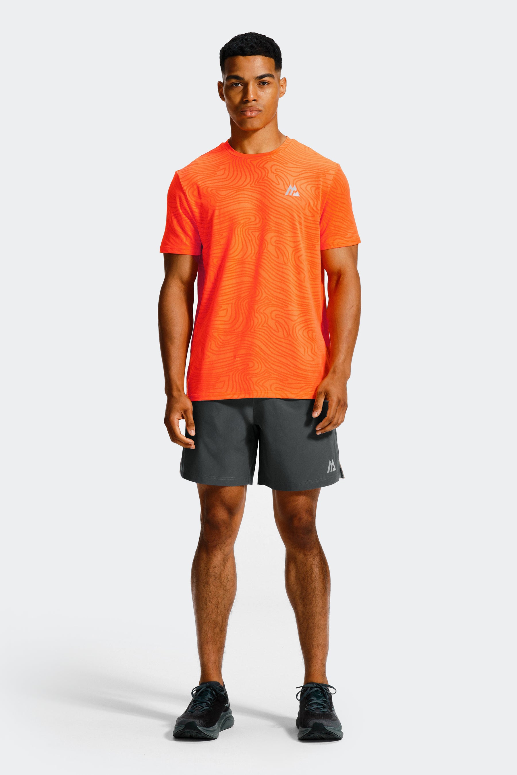 Tide Short - Slate Grey/Fiery Orange
