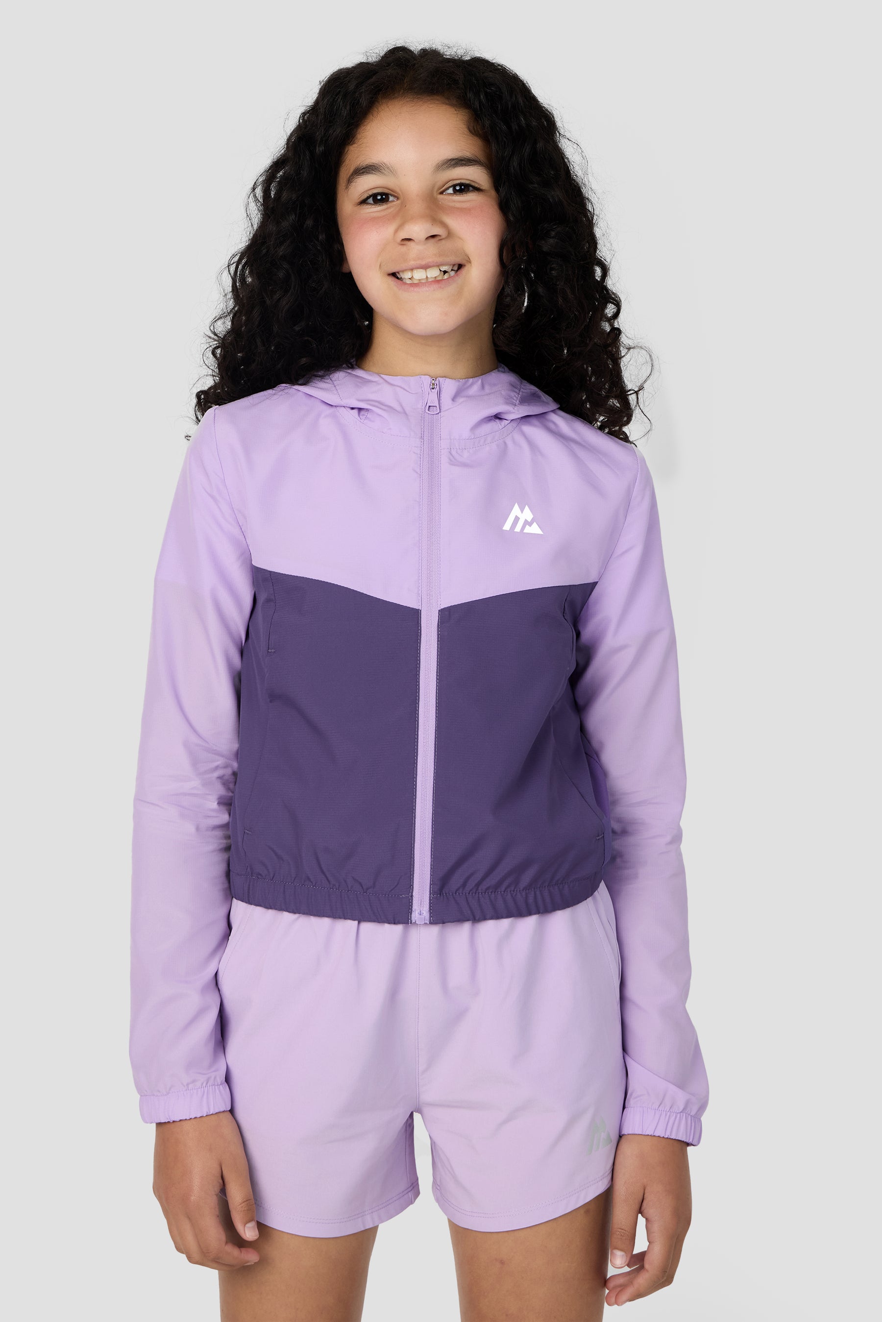 Girls Pace 2.0 Windbreaker - Parma/Plazzo