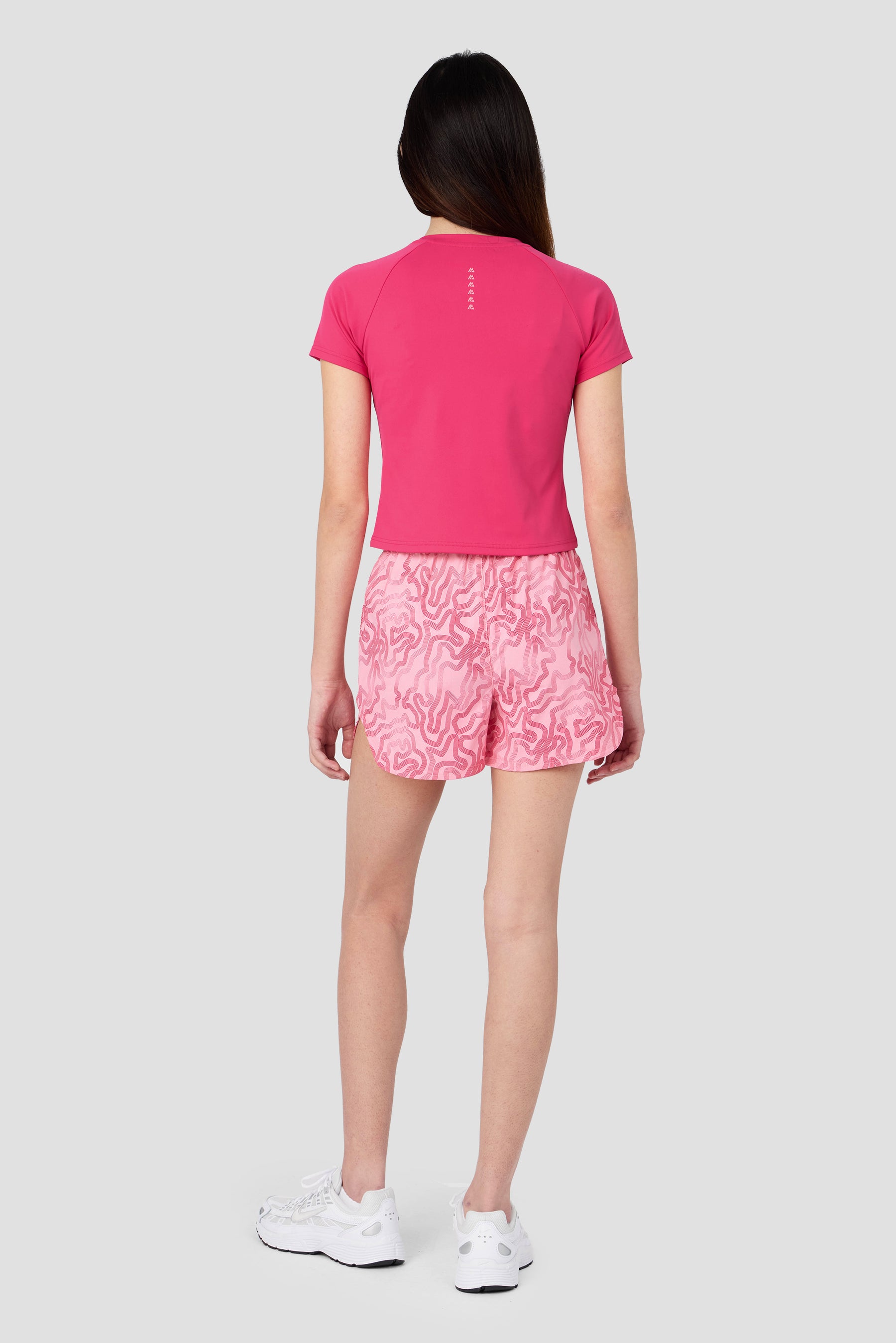 Girls Spin Short - Bouquet/Sweet Pink