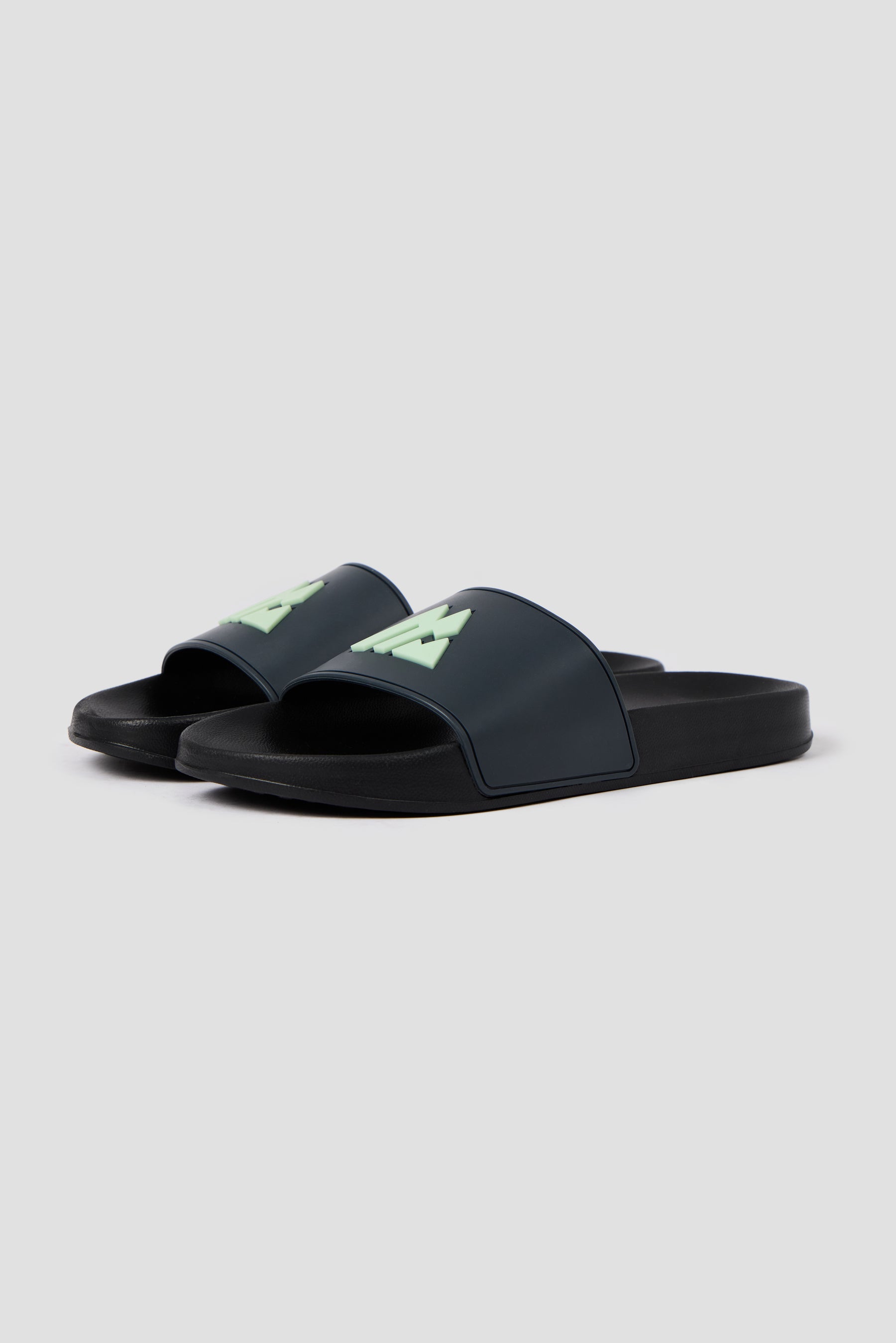 MTX Slides - Black/Slate Grey/Sea Foam