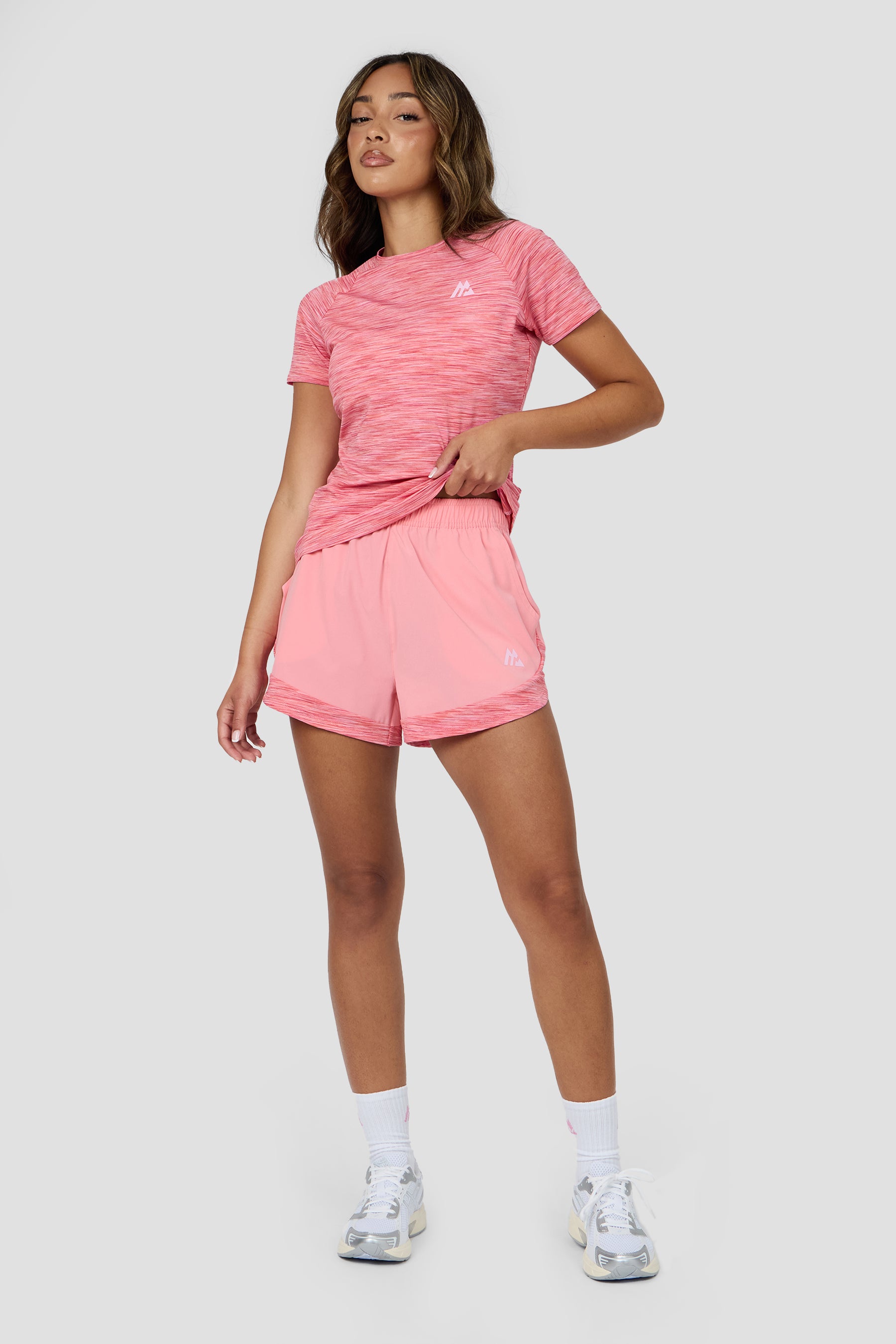 Trail Shorts - Pink/Orange Multi