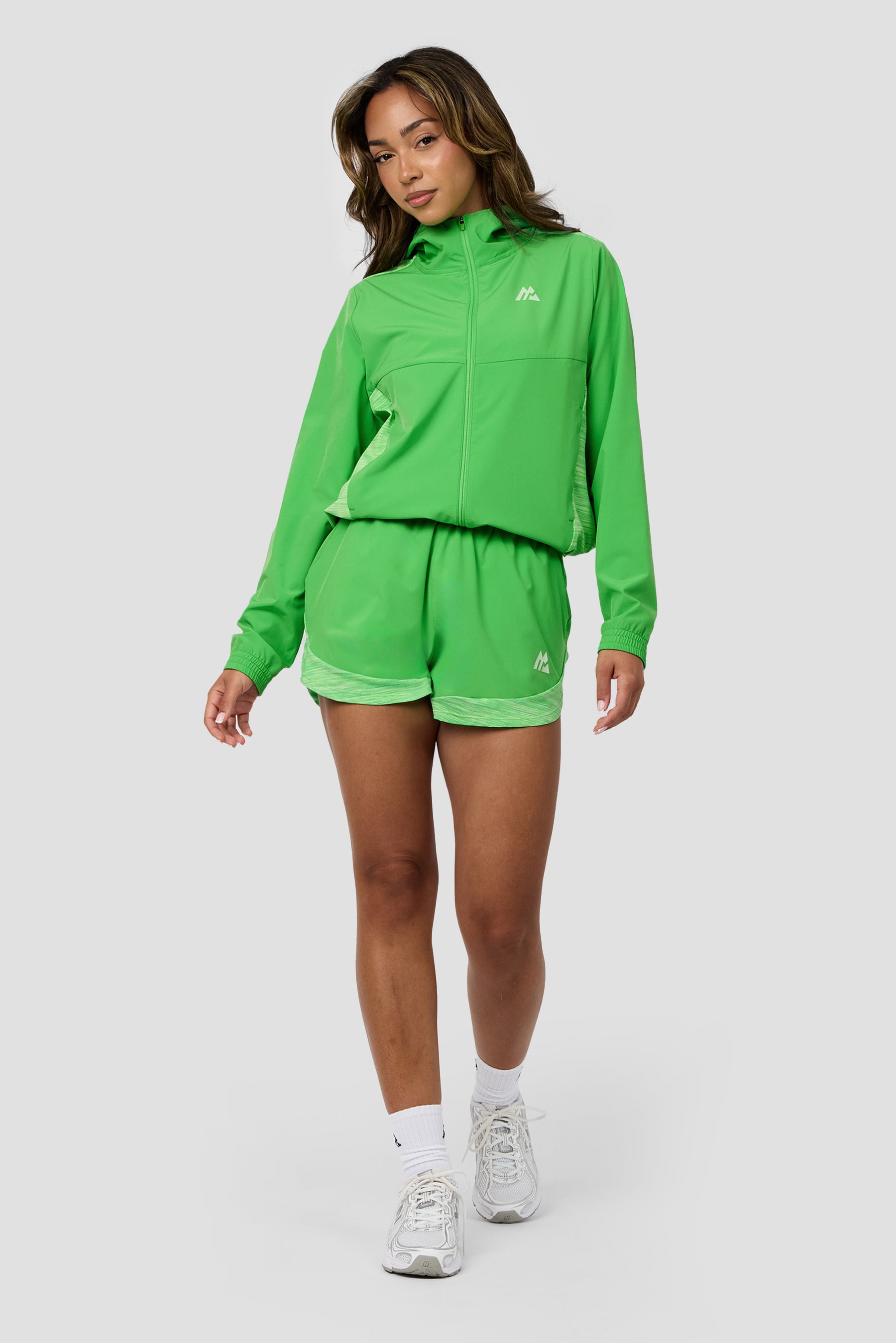 Women's Trail Windbreaker - Green Multi