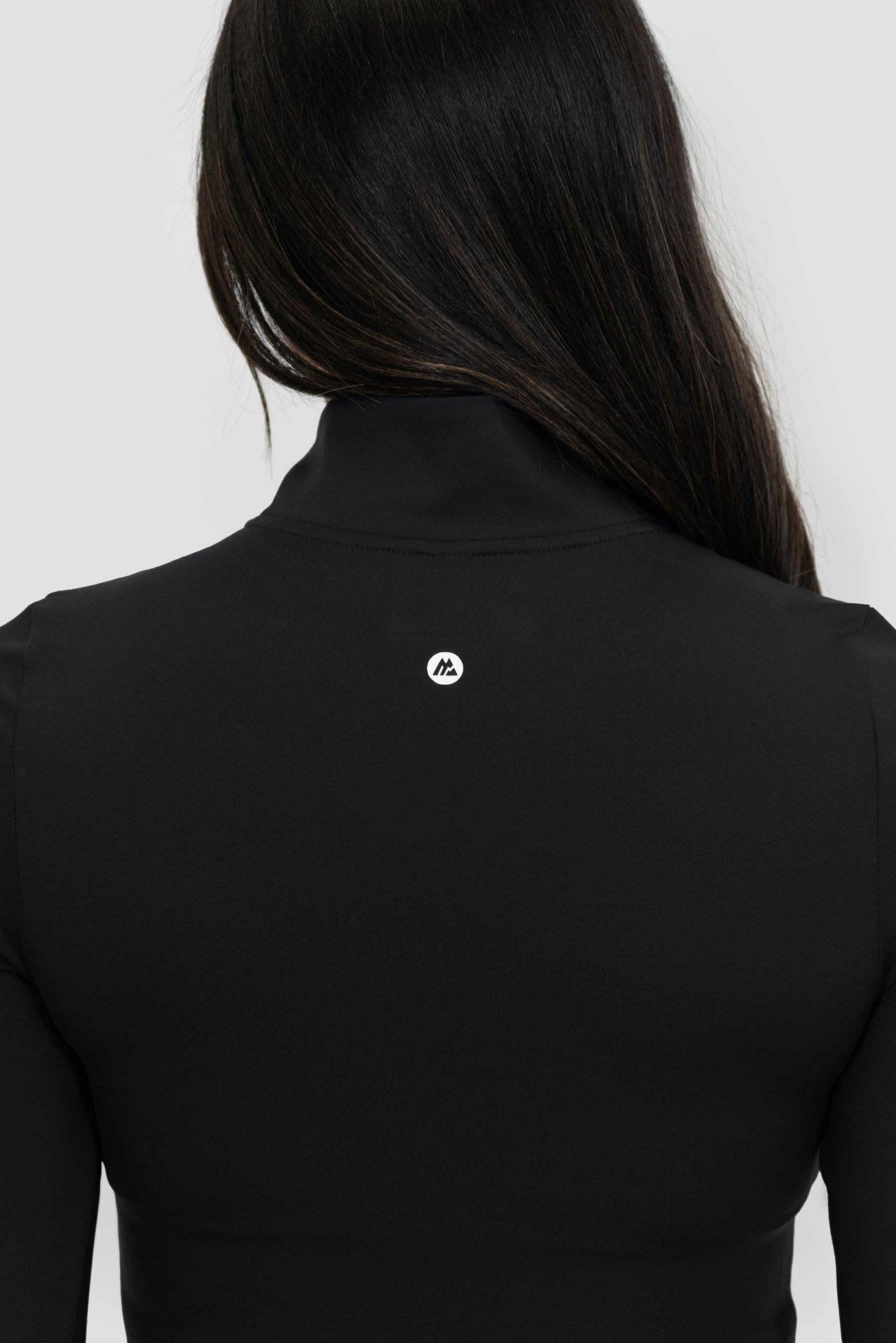 Limit 1/4 Zip - Black/White