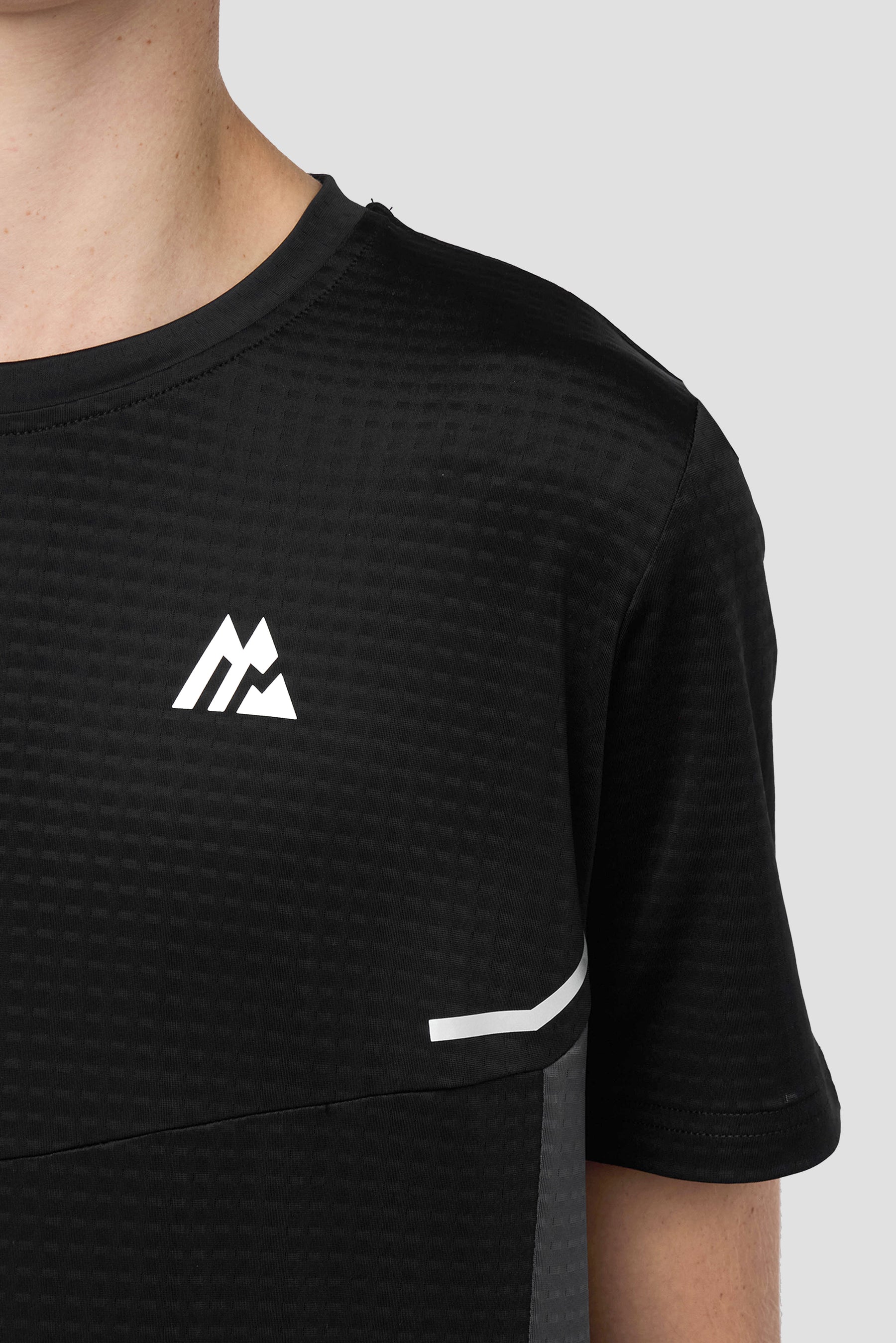 Boys Vortex T-Shirt - Black/Asphalt