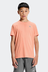 Boys Delta T-Shirt - Peach Punch