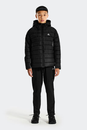 Boys Rift Puffer Jacket - Black/Asphalt