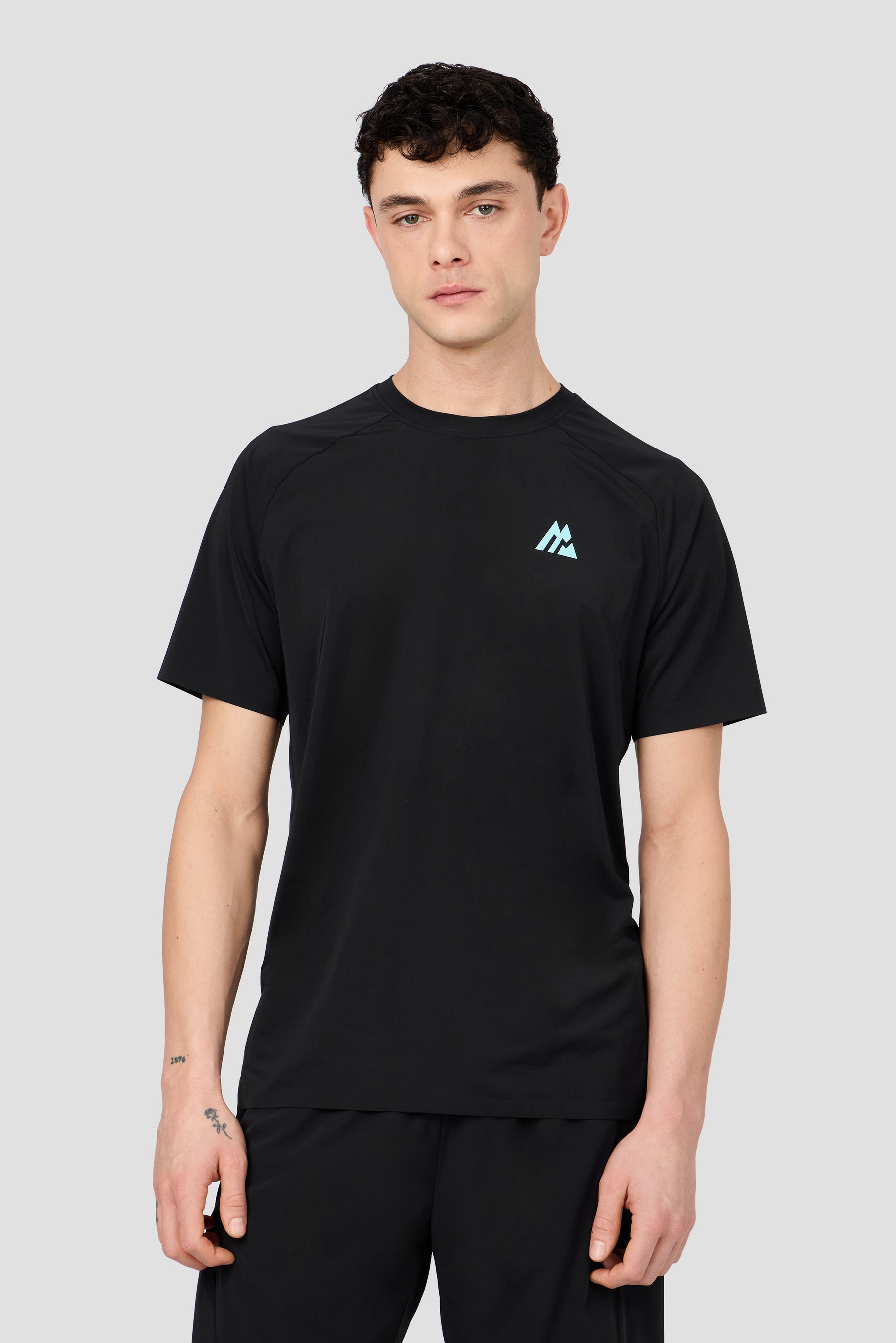 MTX Trail Traction T-Shirt - Black/Midnight Blue