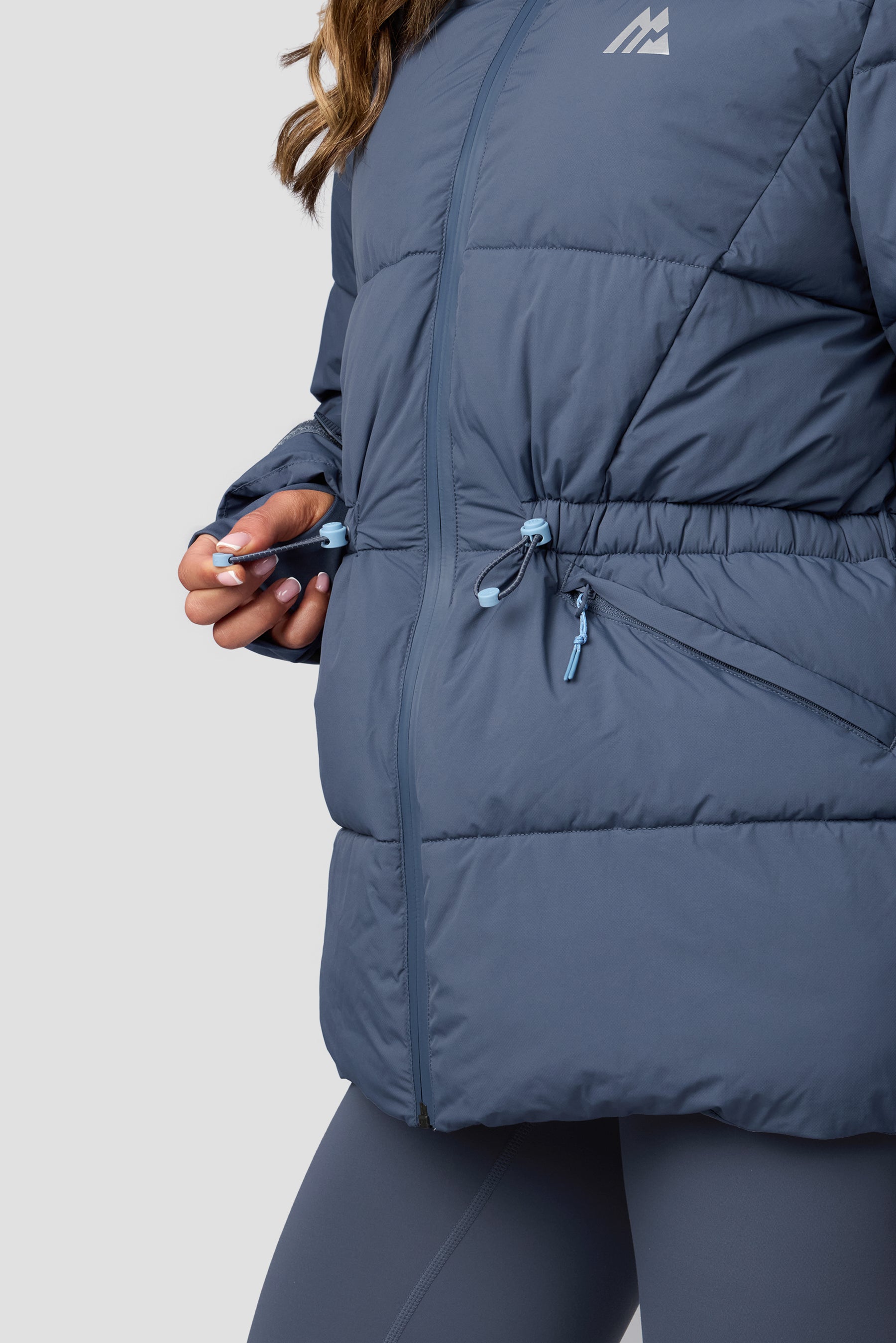 Neige Down Jacket - Greyed Indigo