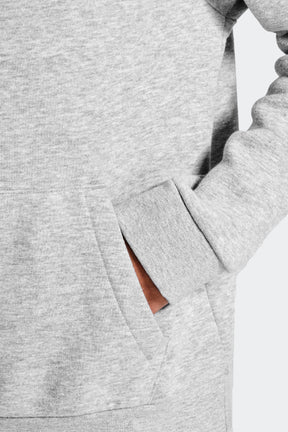 Boys Essential Hood - Cement Grey Marl