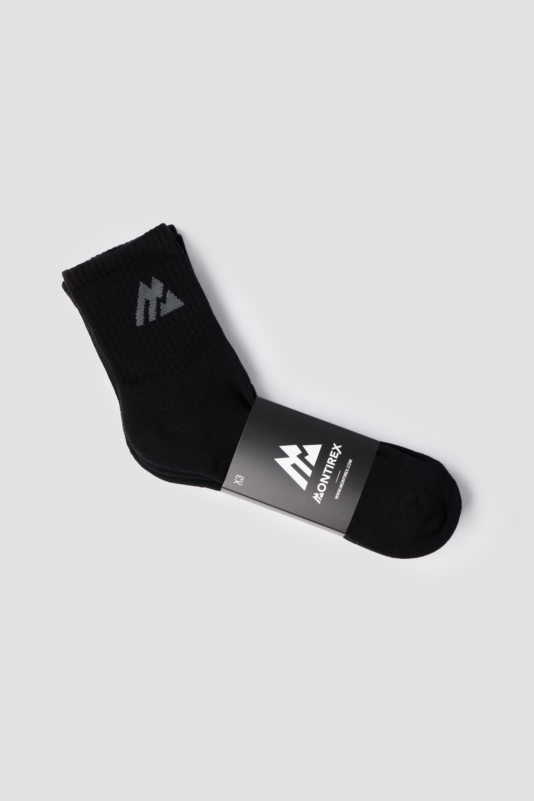 Boys Crew Sock - Black