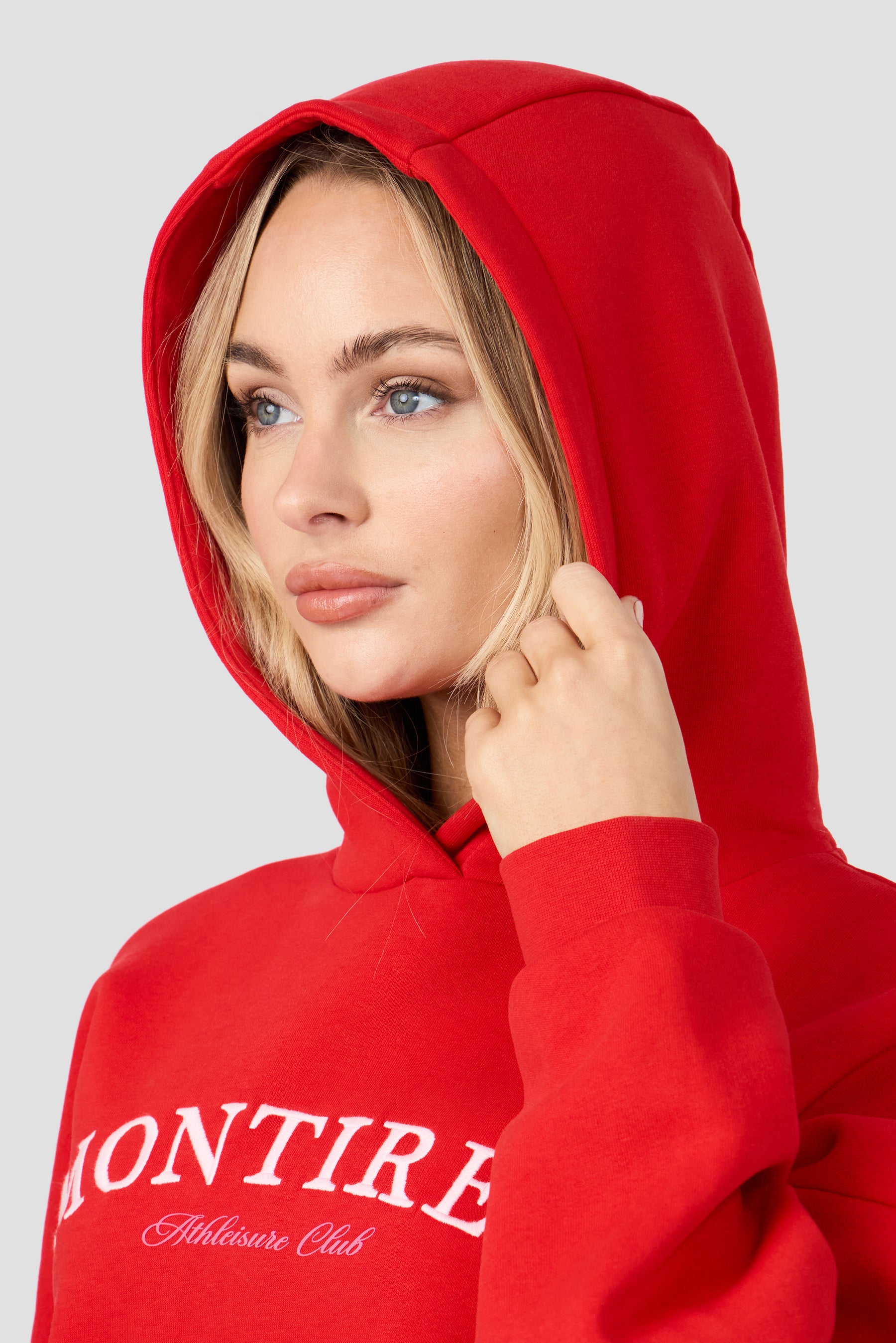 Athleisure Club Hood - Poppy Red