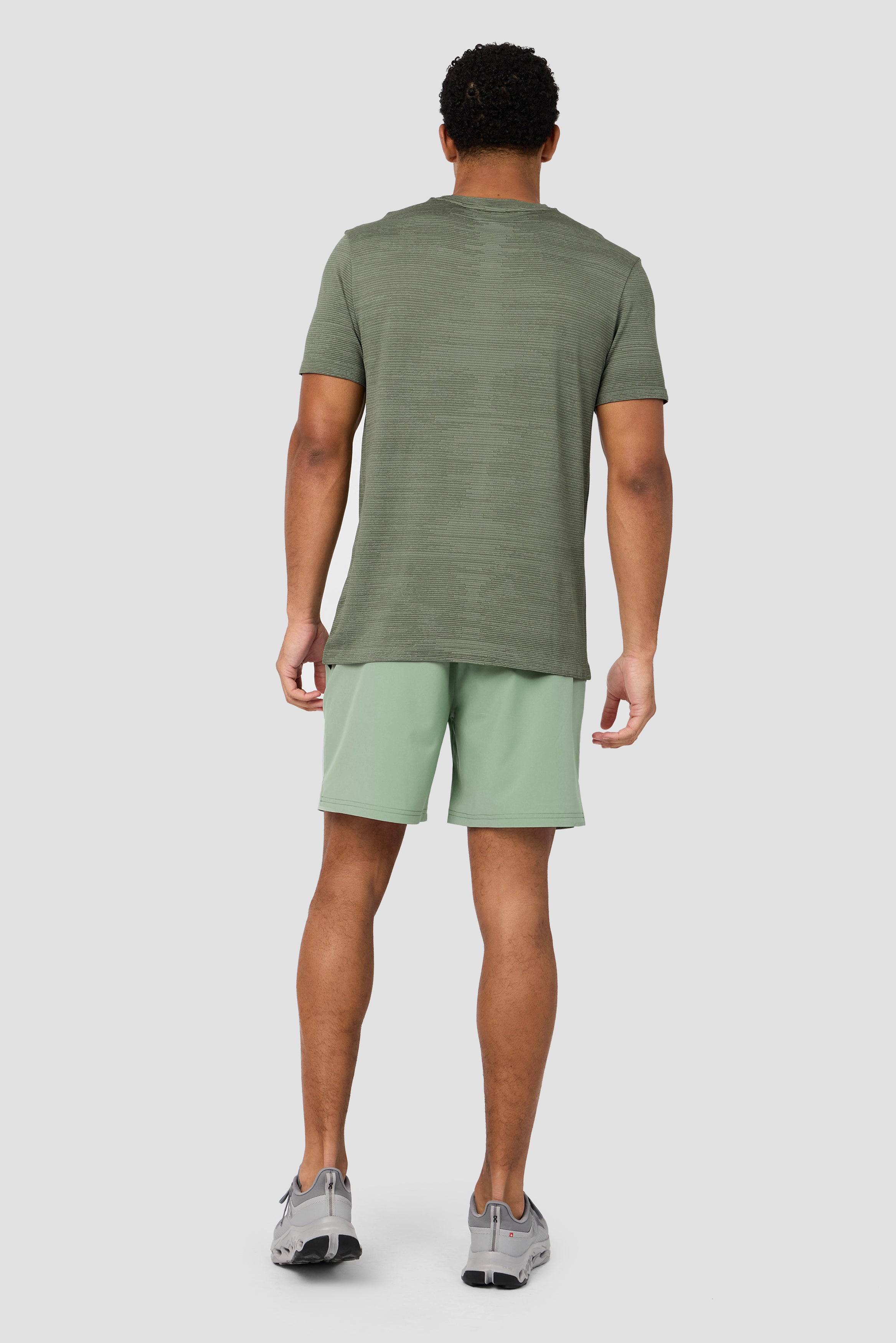 Fly 3.0 Short Ash Green | Montirex Gymwear Sportswear Clothing
