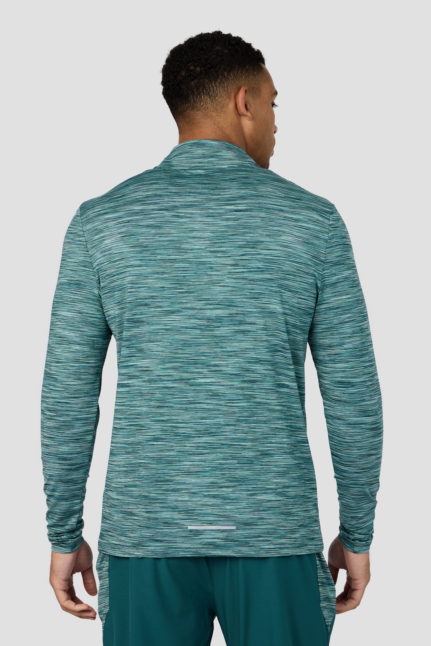 Trail 2.0 1/4 Zip - Light Teal Multi
