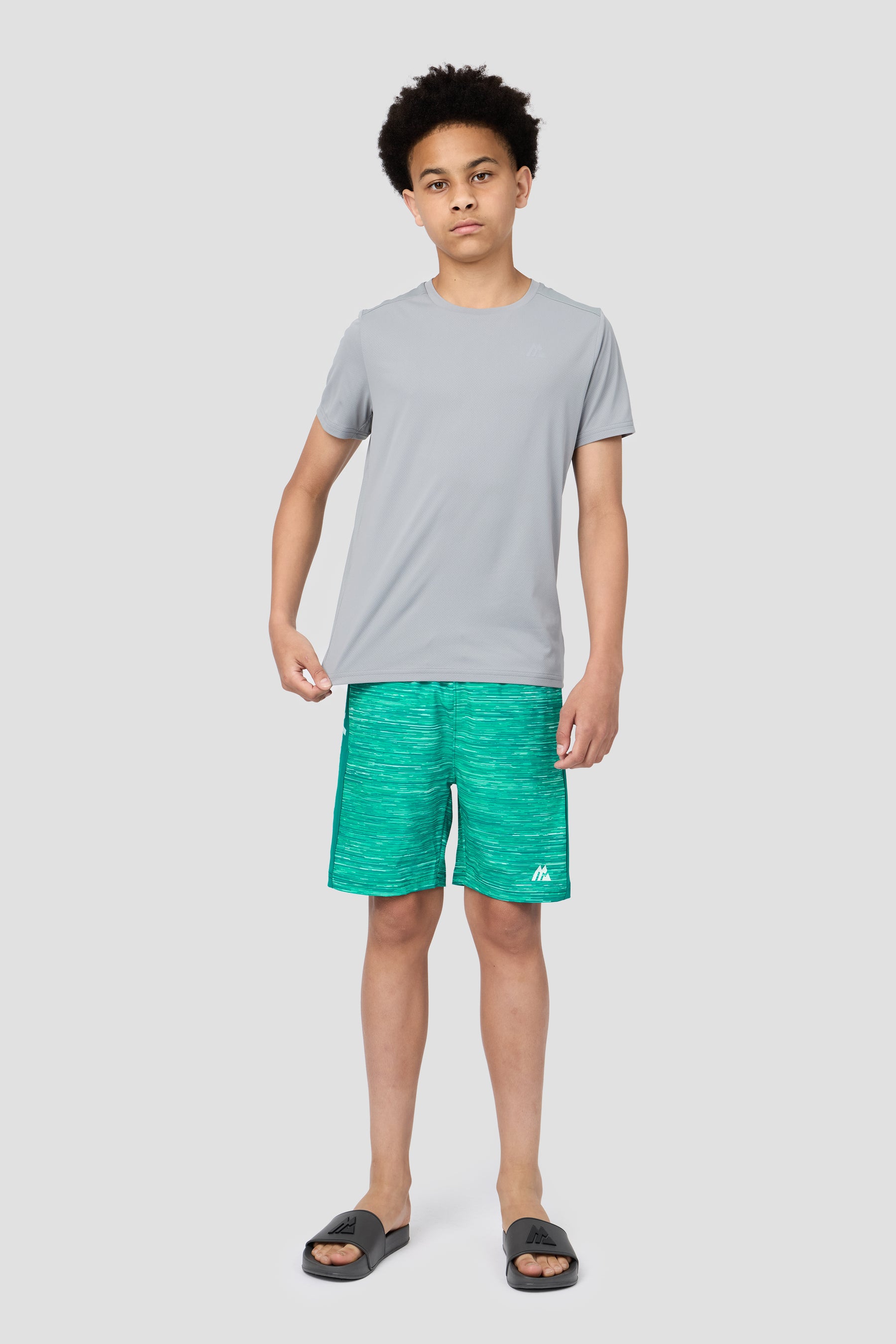 Boys Trail Swim Short - Mint Blue
