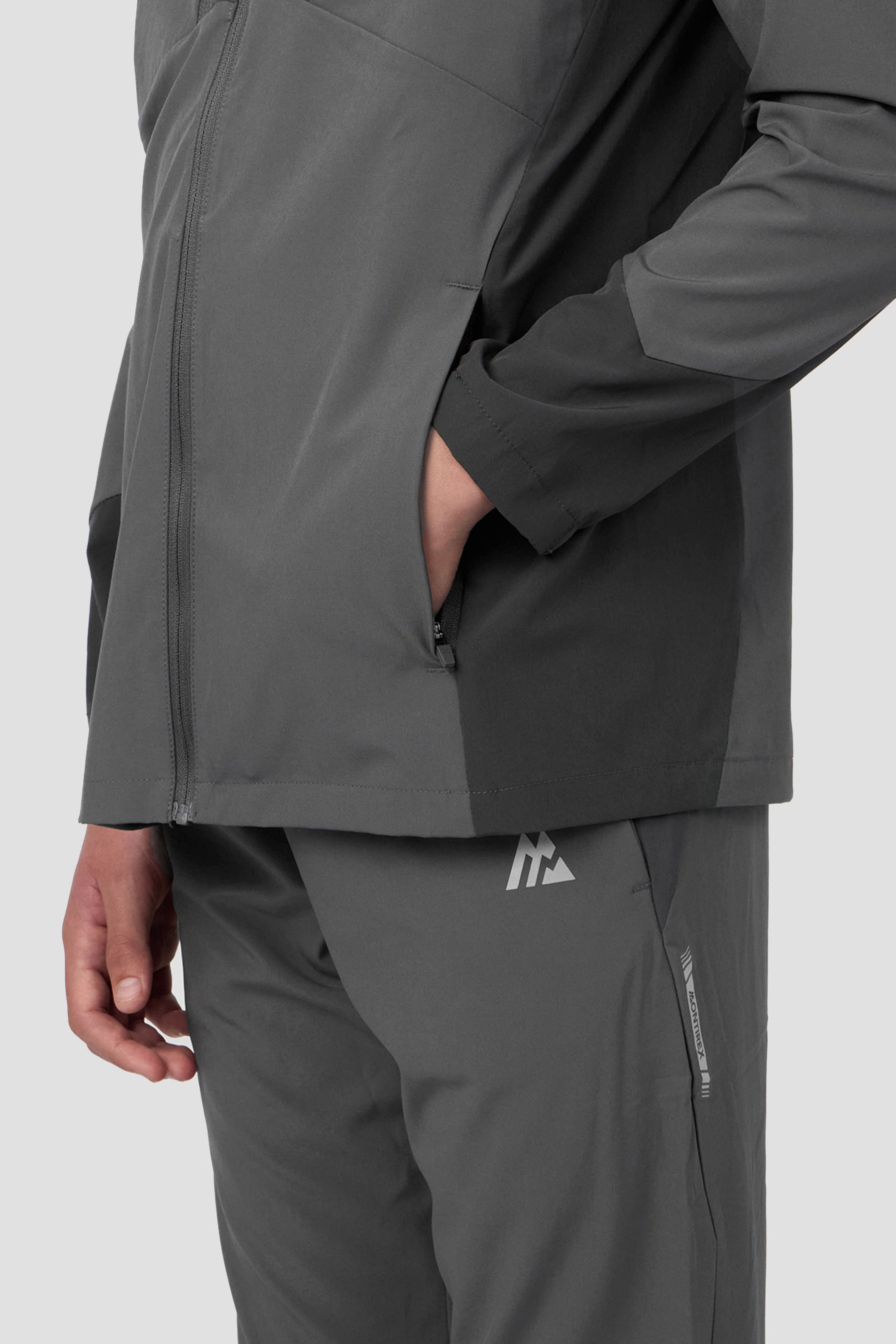 Boys Alt Jacket - Cement Grey/Asphalt