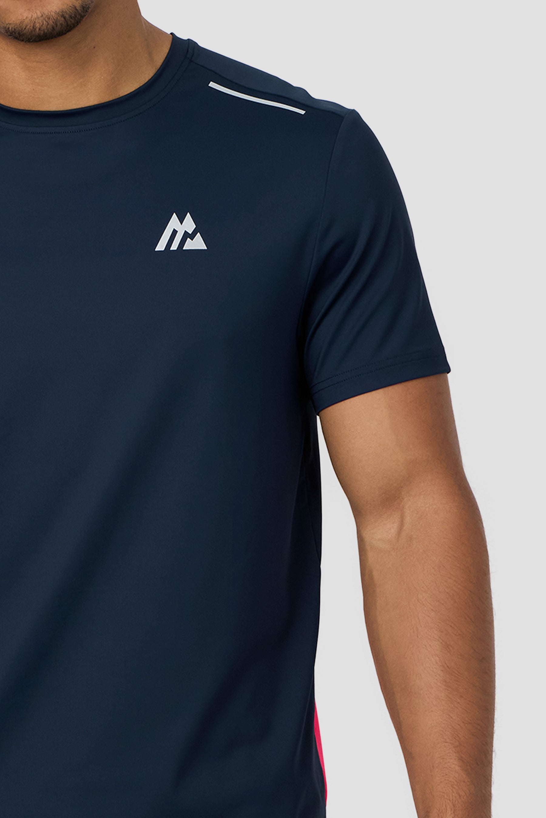 Strike T-Shirt - Midnight Blue/Shocking Pink