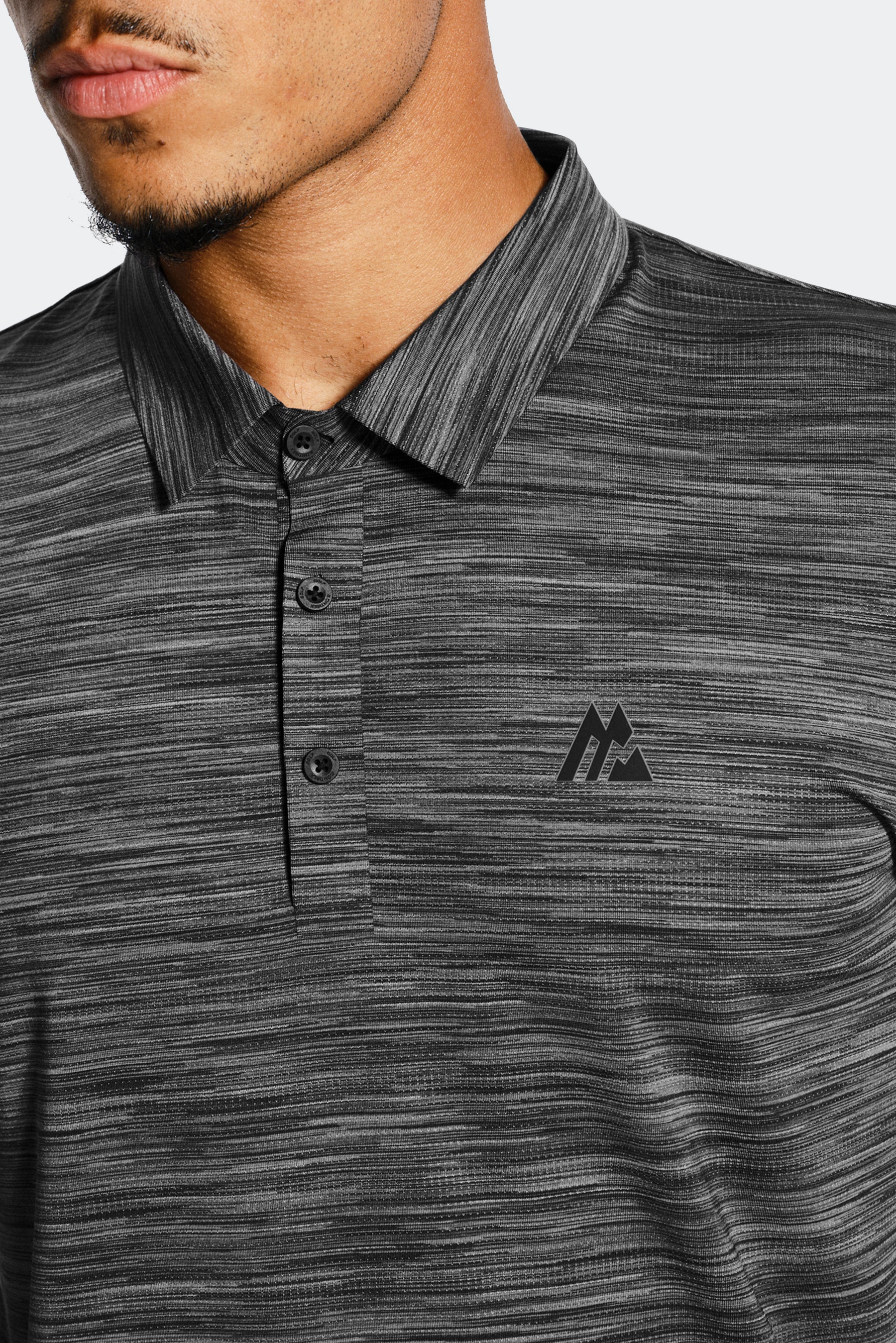 Trail Polo - Black/Grey